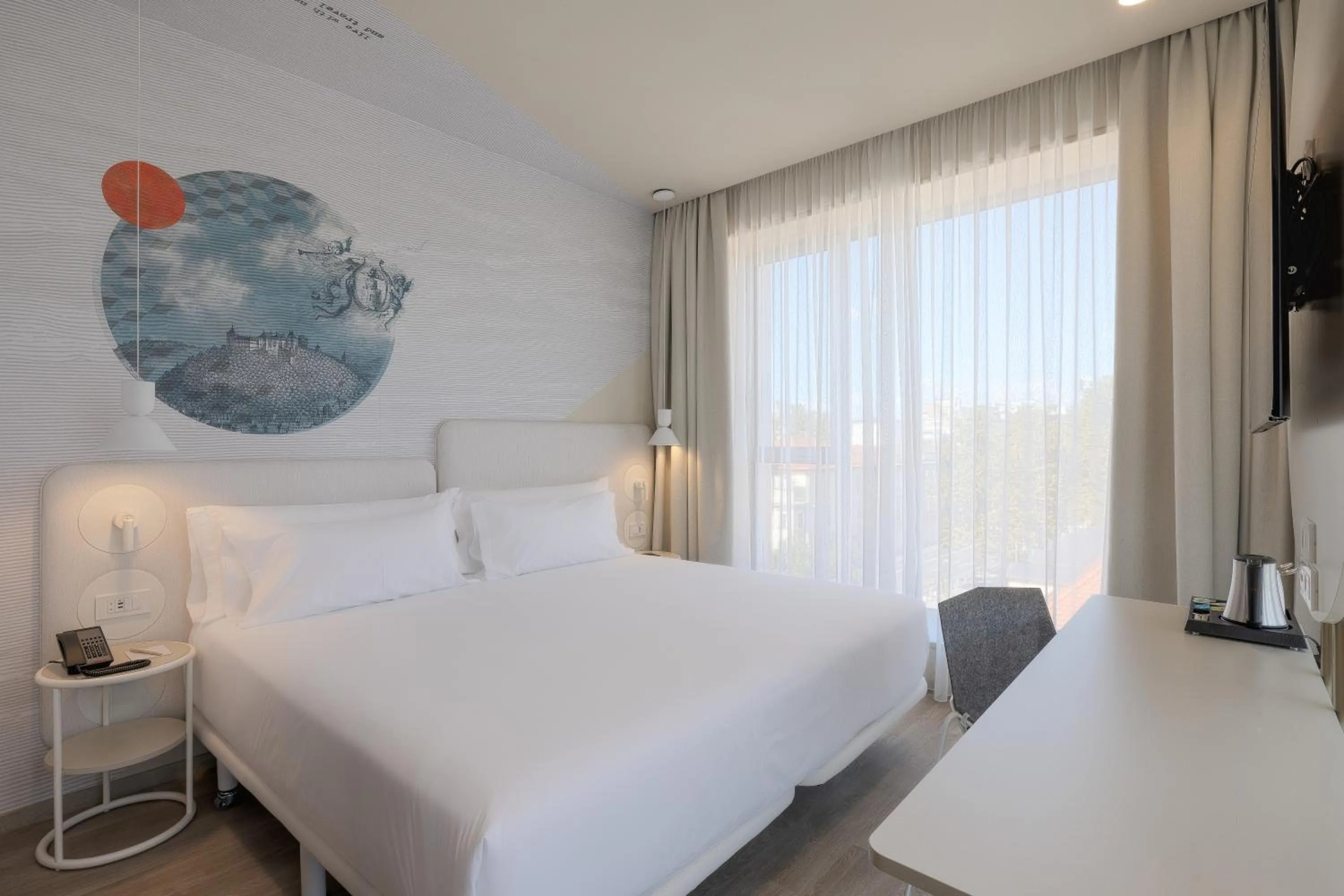 Bedroom, Bed in Occidental Ljubljana