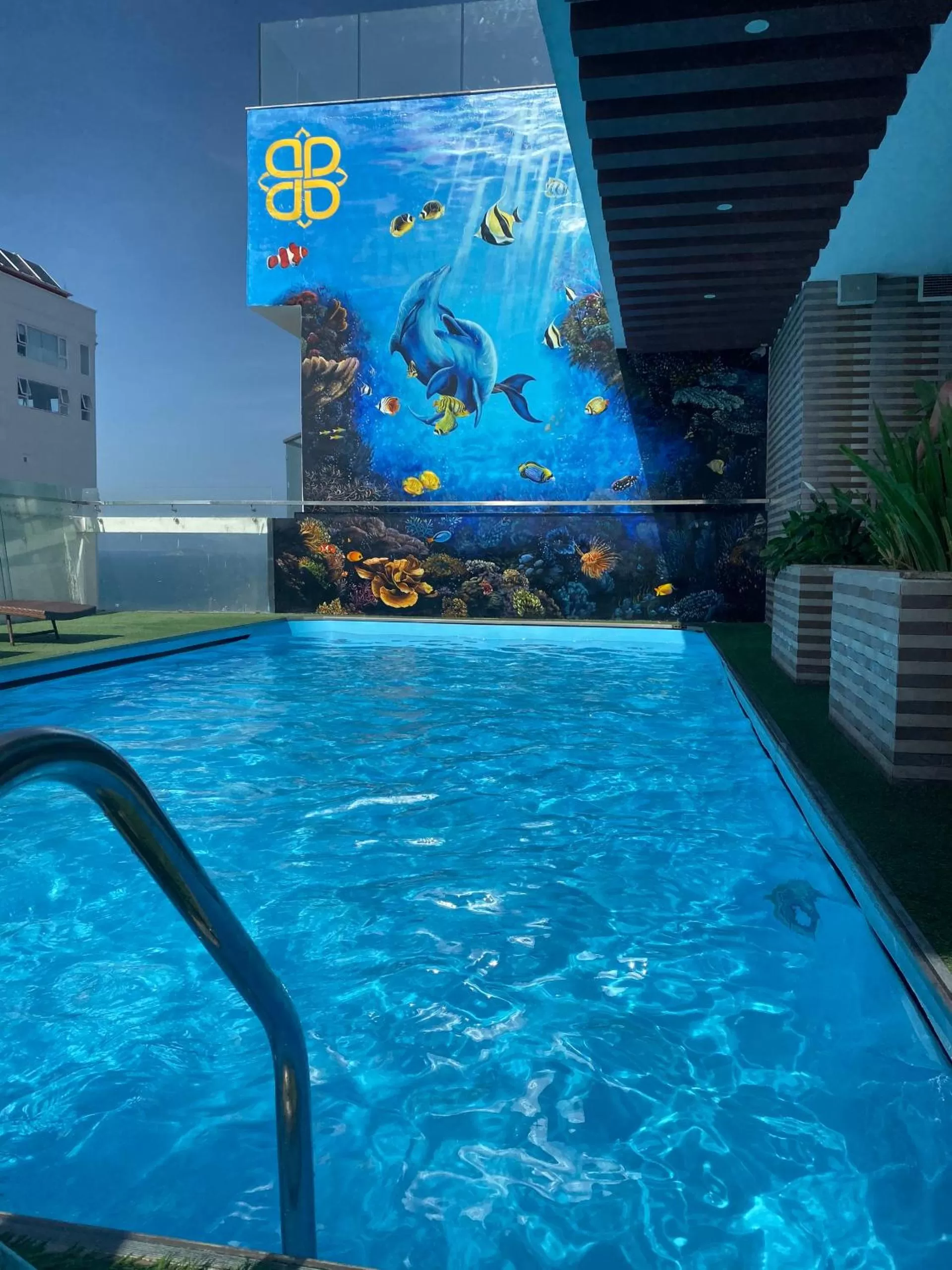 Swimming pool in Balcony Nha Trang Hotel