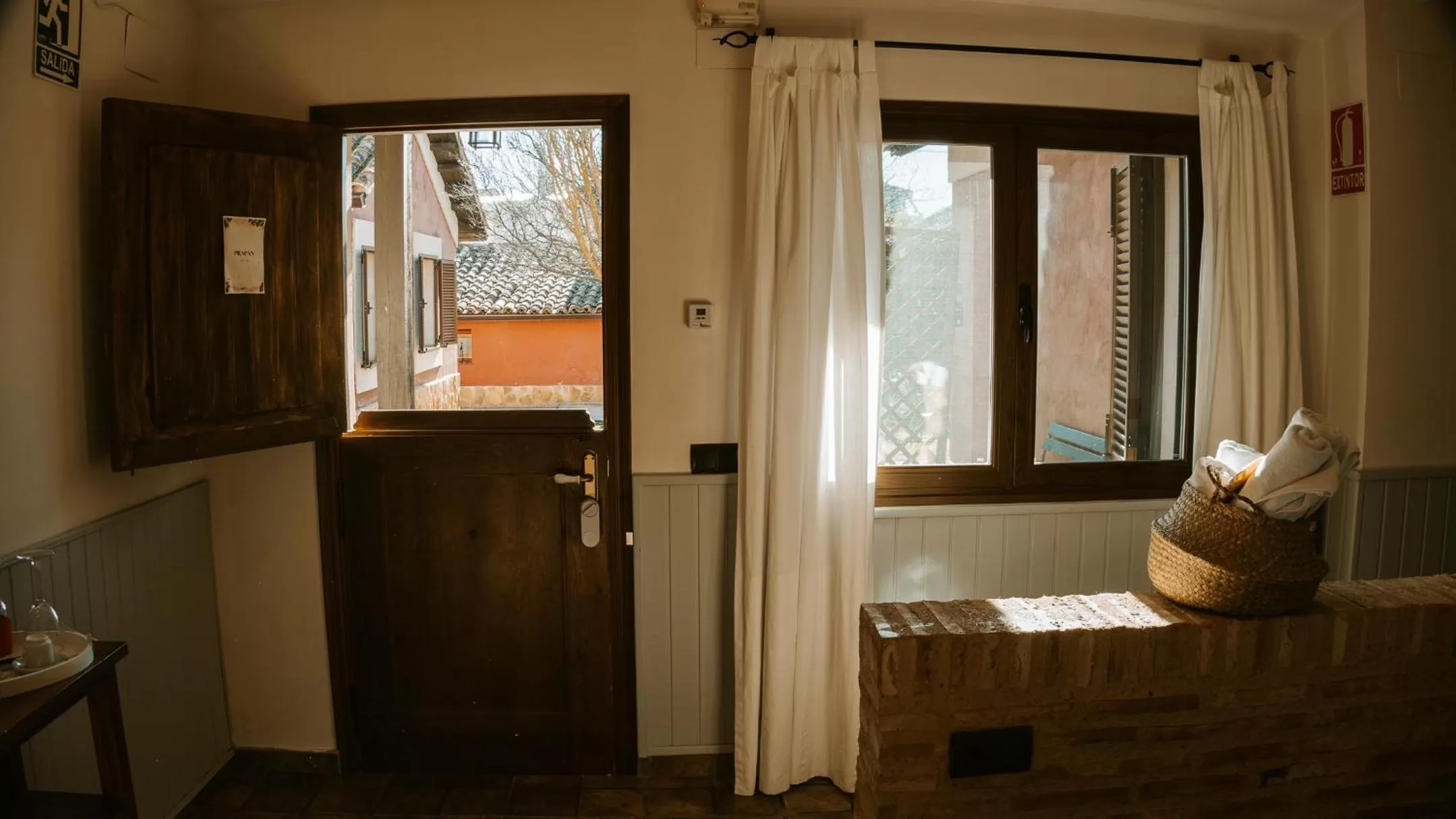 Patio in Hospedería Ballesteros