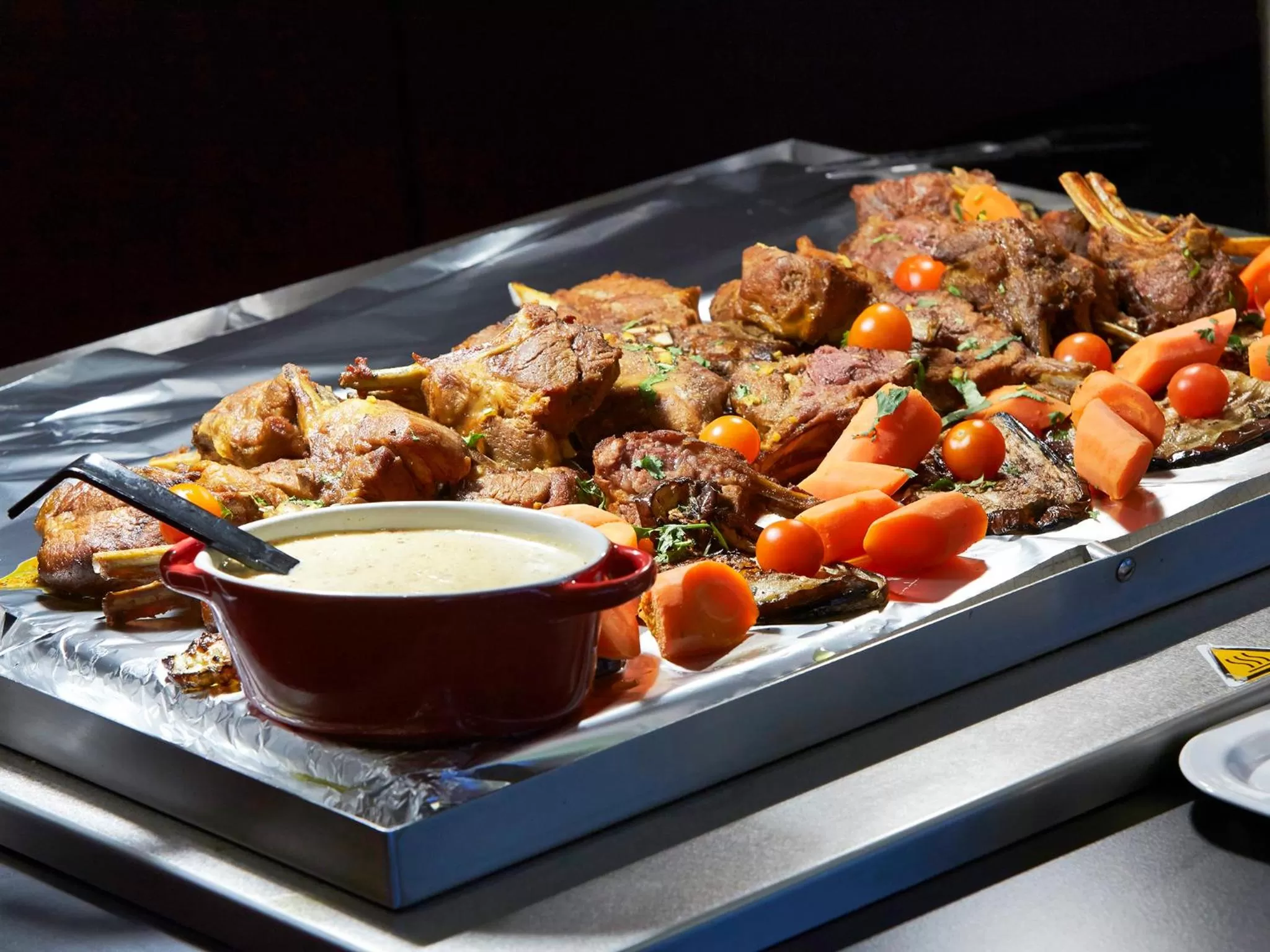 Food close-up in Campanile Villejuif