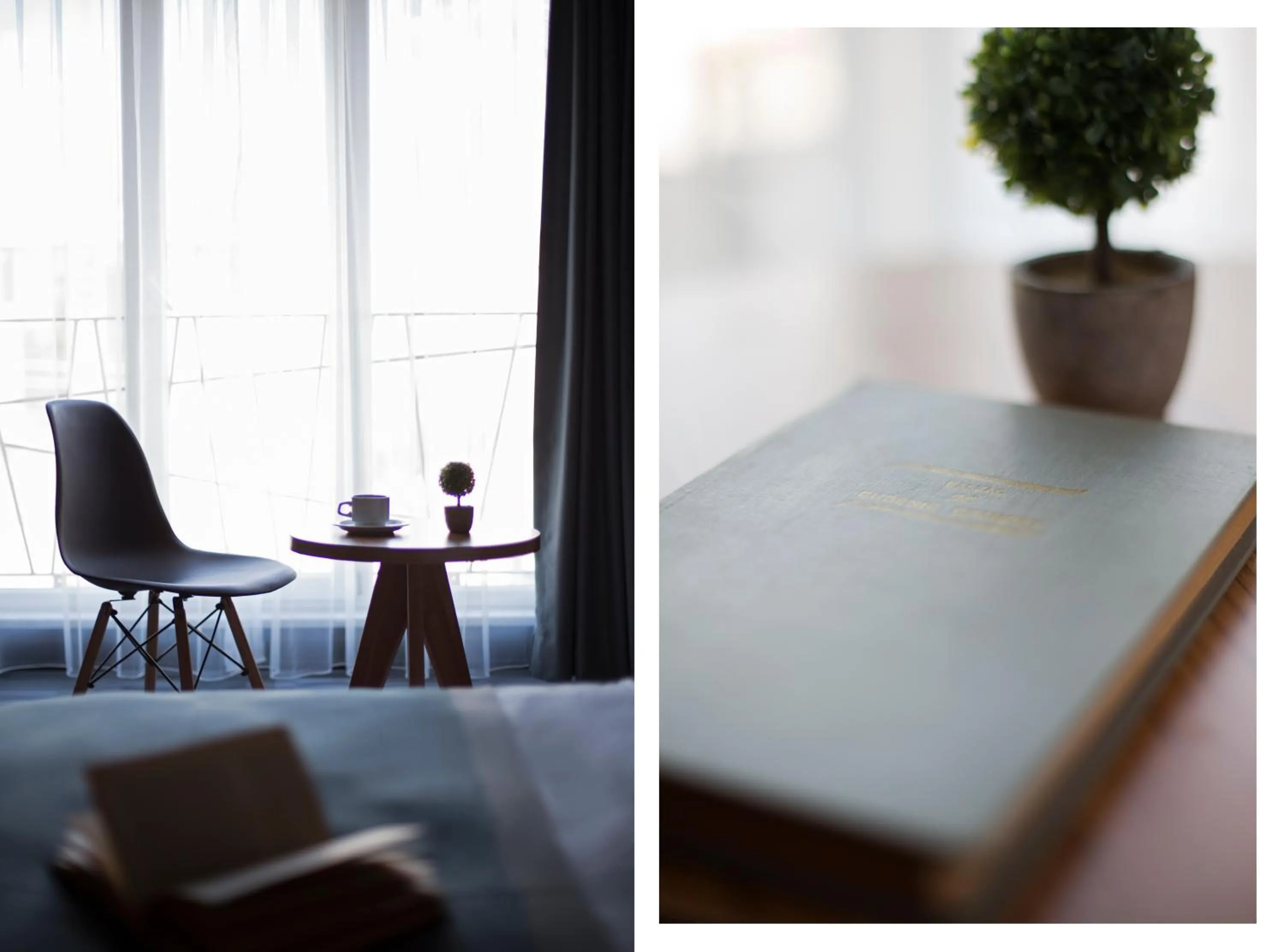 Decorative detail in Hotel Cura