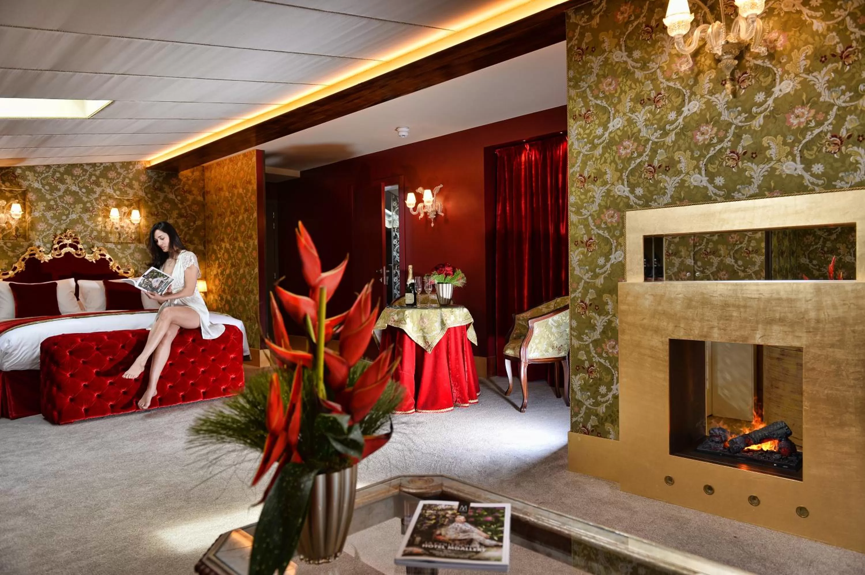 Bedroom, Bed in Papadopoli Hotel Venezia - MGallery Collection