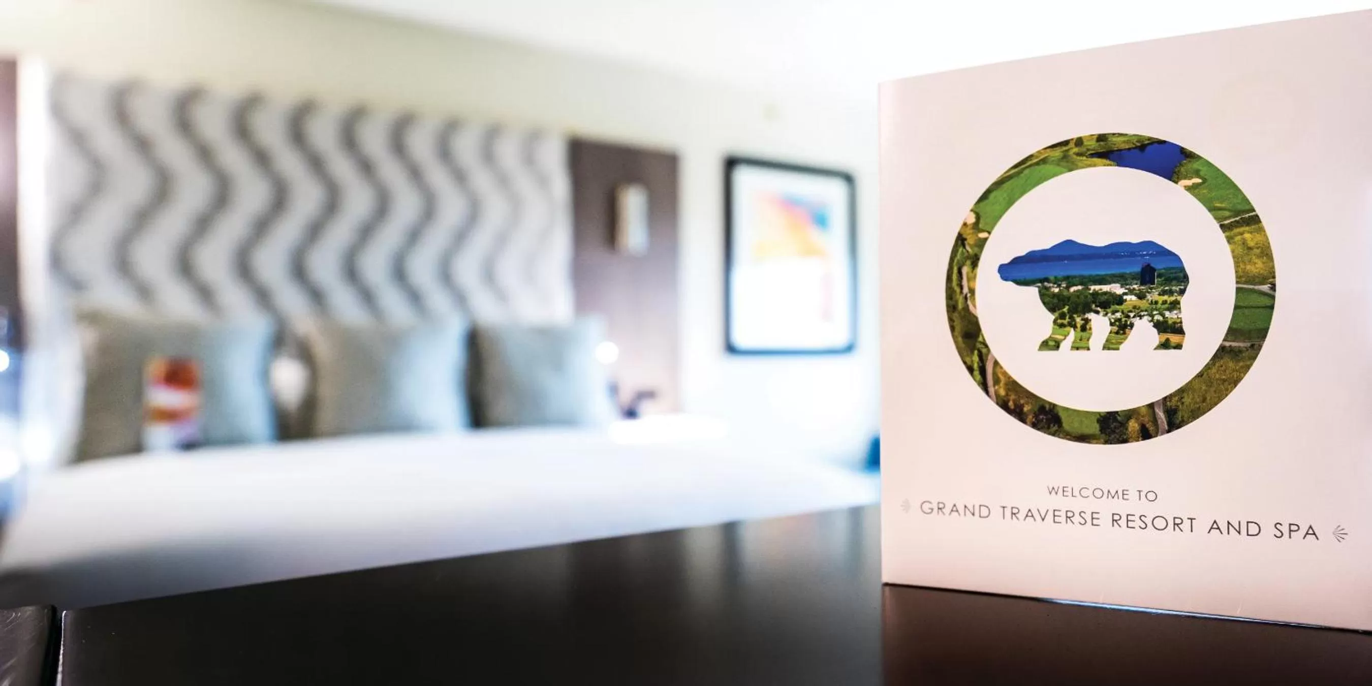 Bed in Grand Traverse Resort and Spa