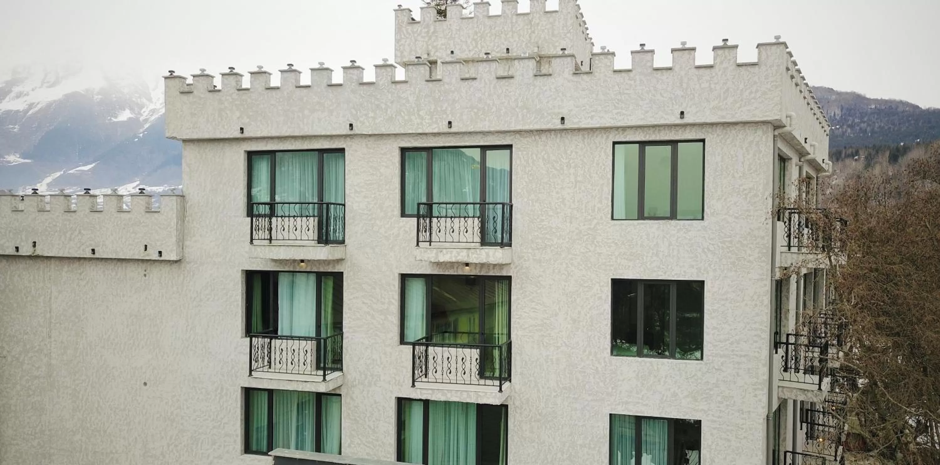 Balcony/Terrace, Property Building in Sunset Terrace Mestia