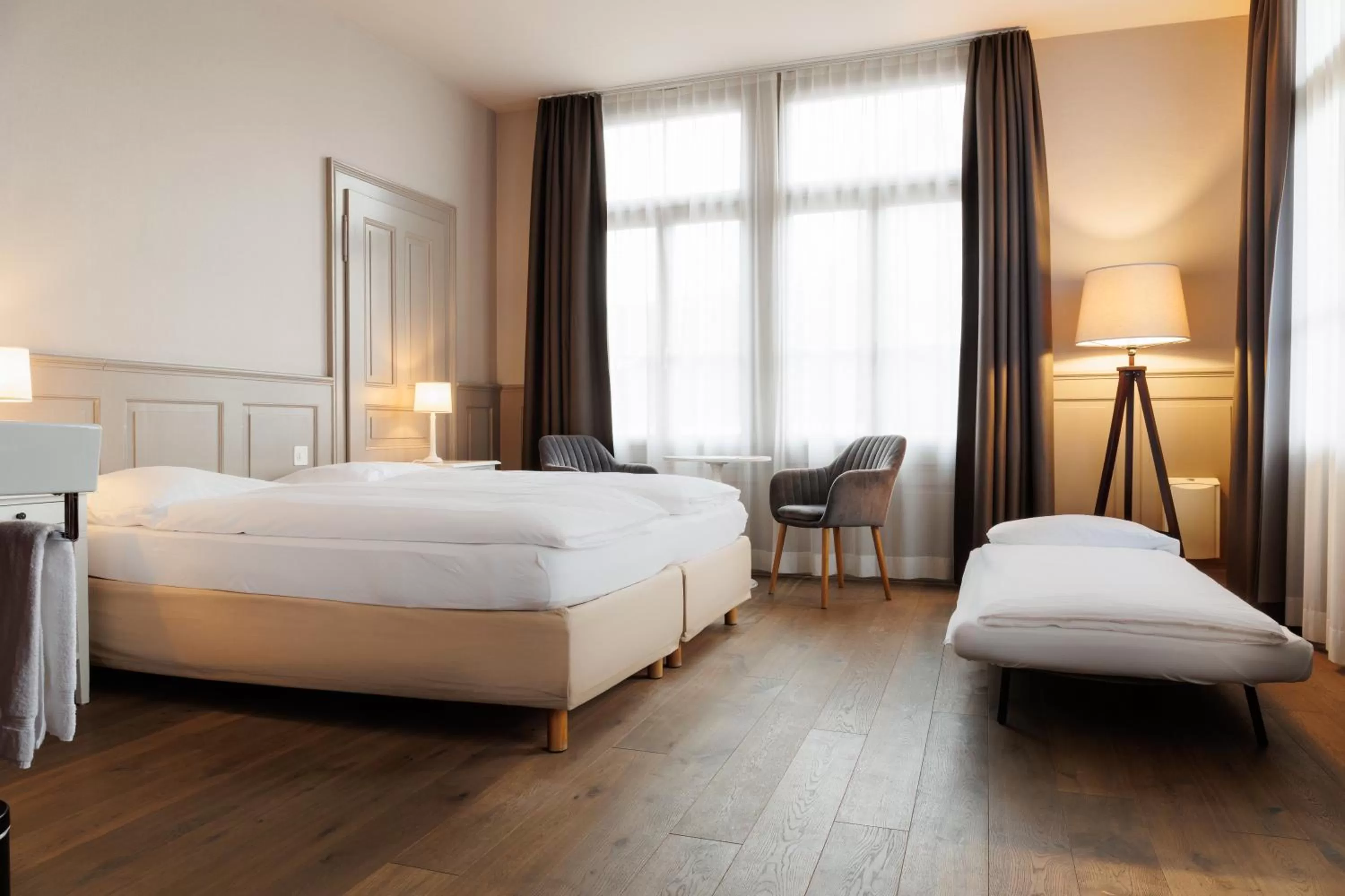 Bed in Hotel Emmental