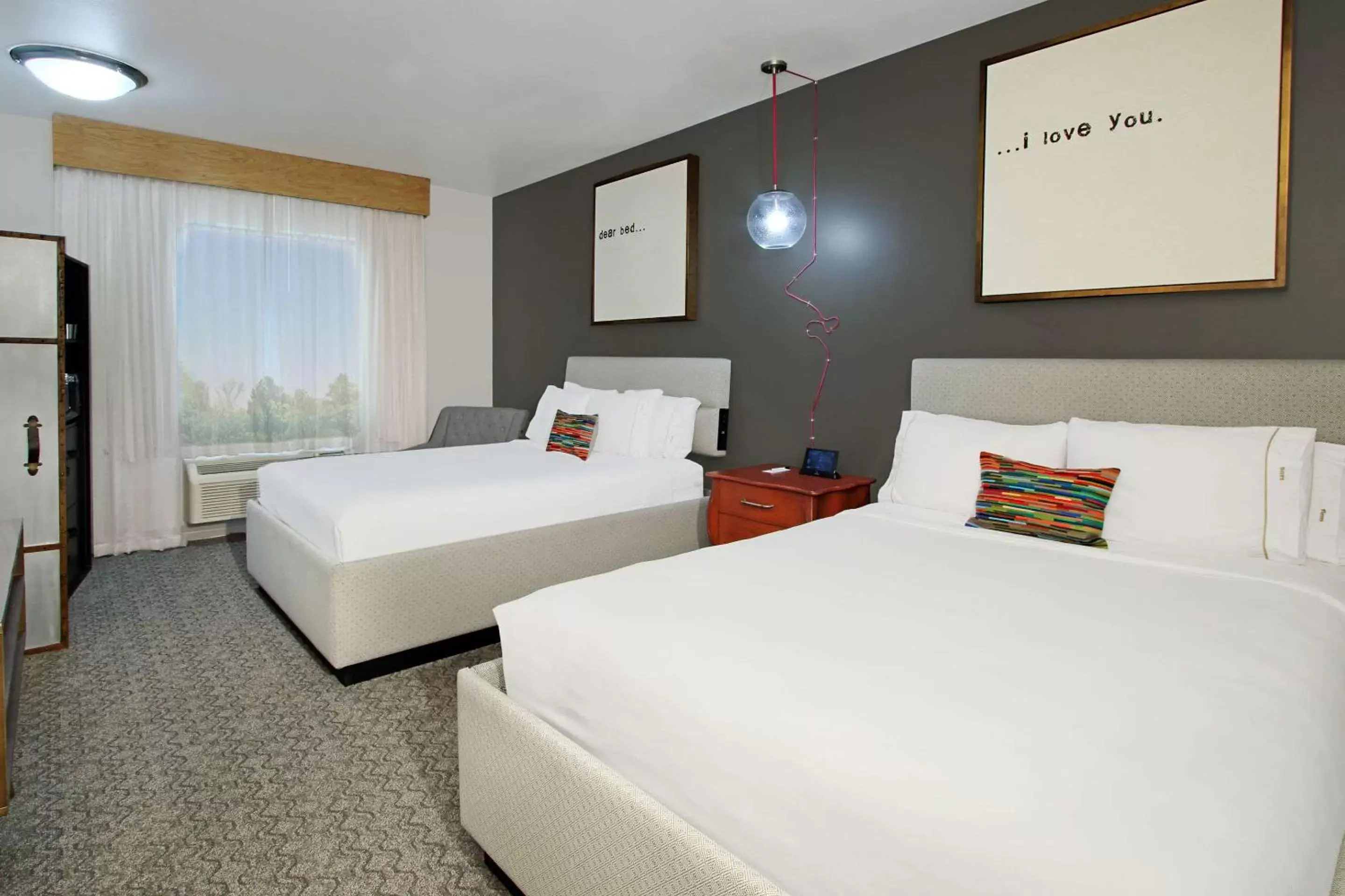 Queen Room with Two Queen Beds - Non-Smoking in Hotel Ylem Queen Room with Two Queen Beds - Non-Smoking in Hotel Ylem