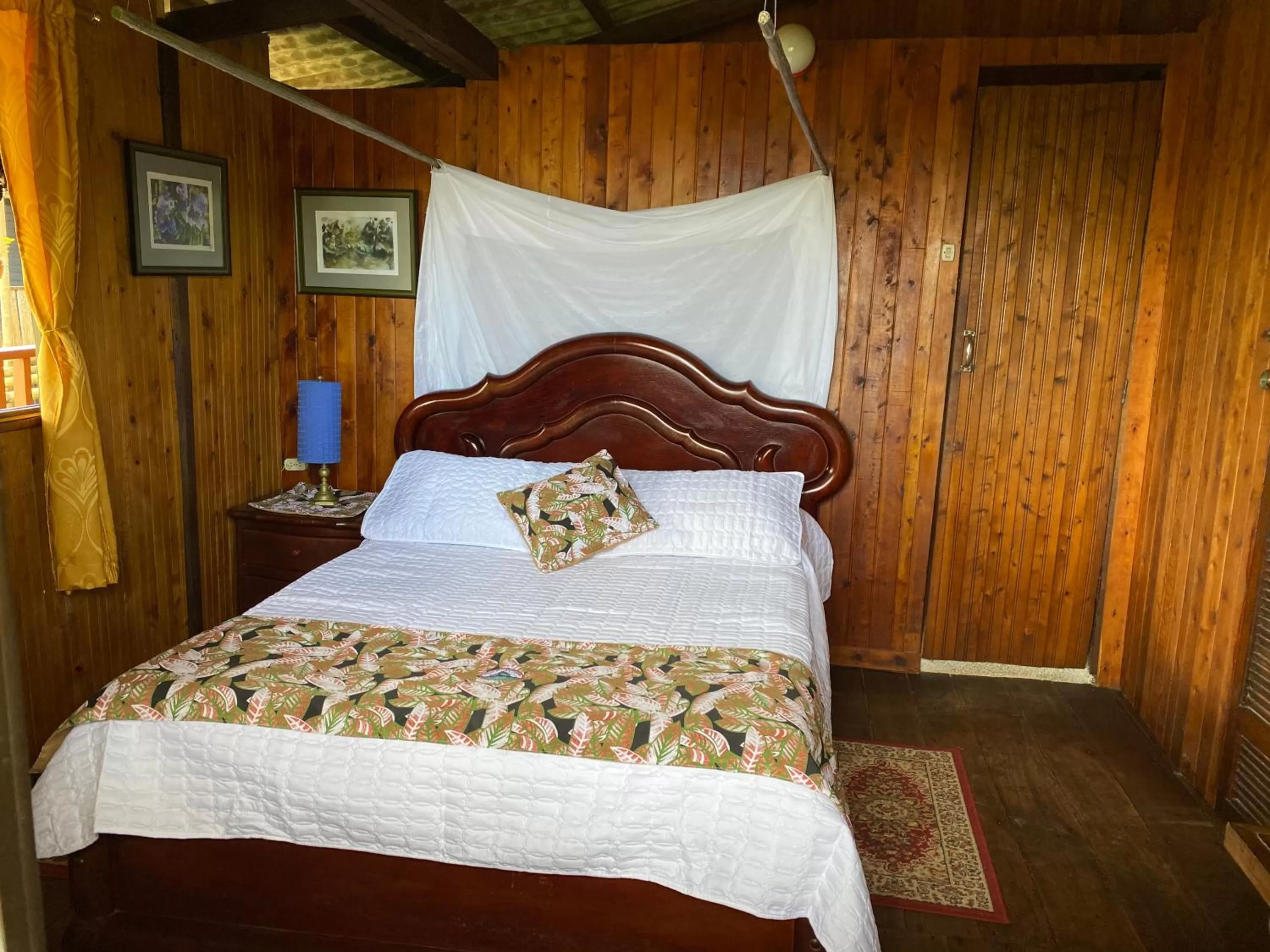 Bed in Posada Turística Rocas De Cabo Marzo