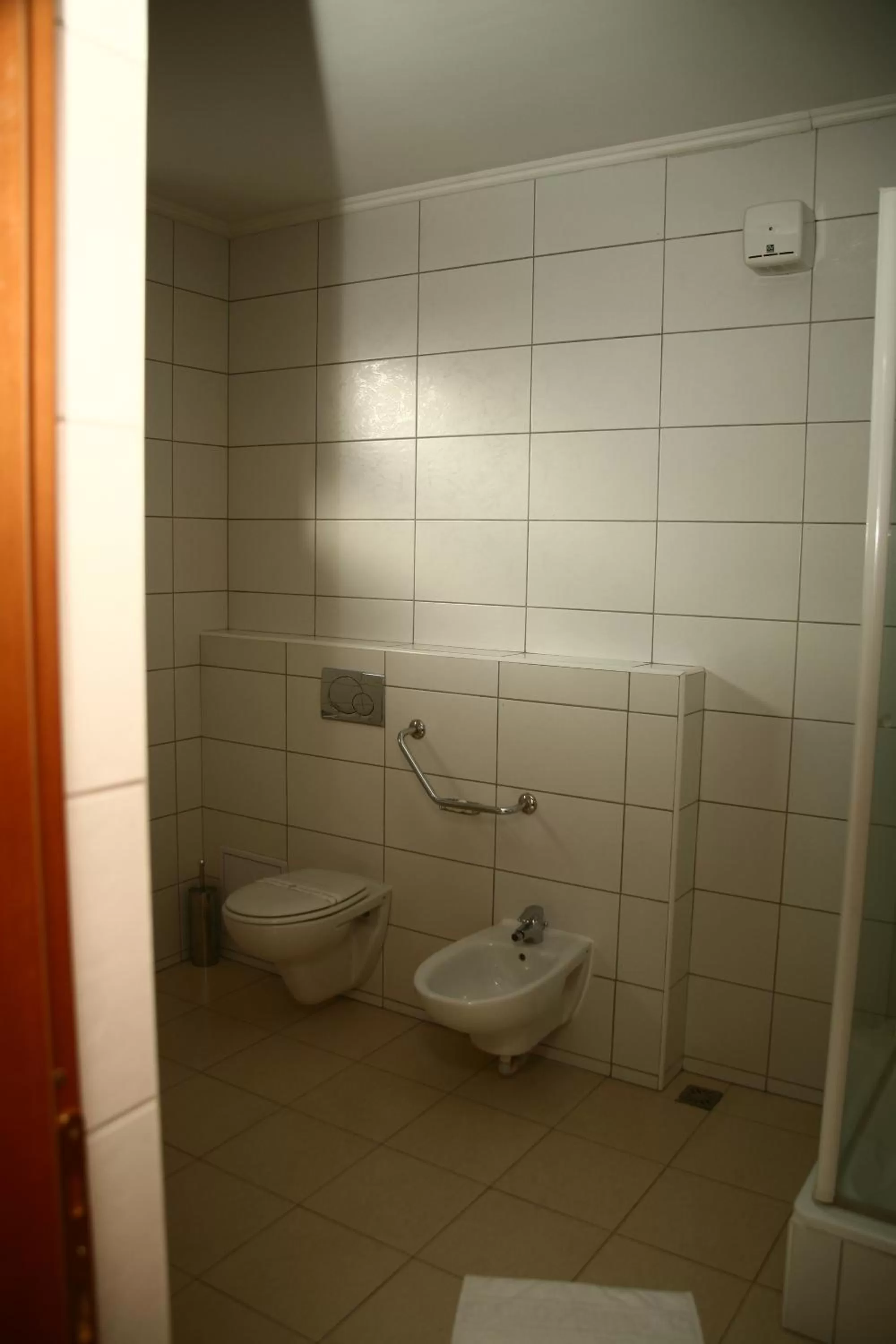 Toilet in Euro House Hotel