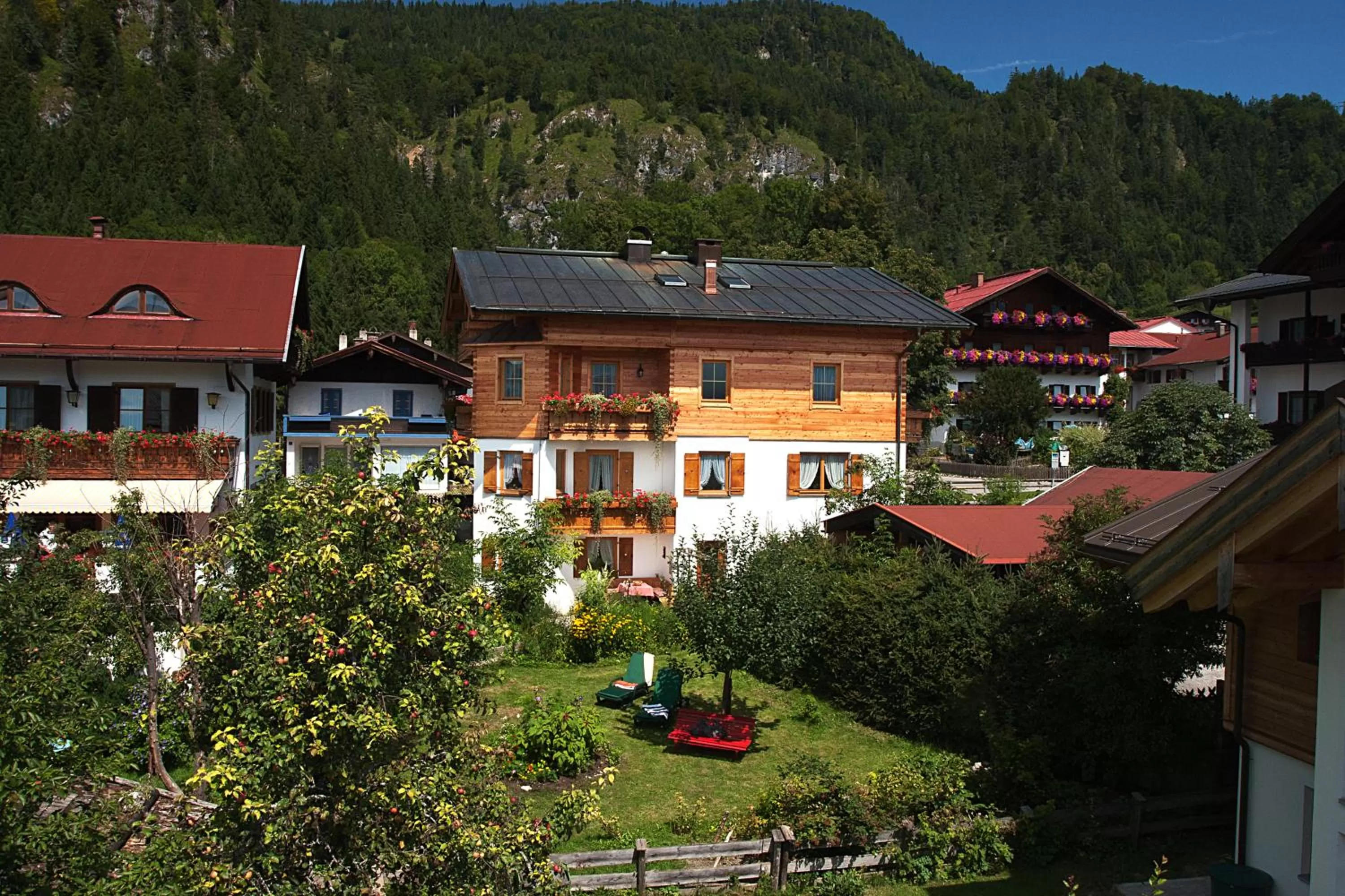 Garden view in Theresenhof