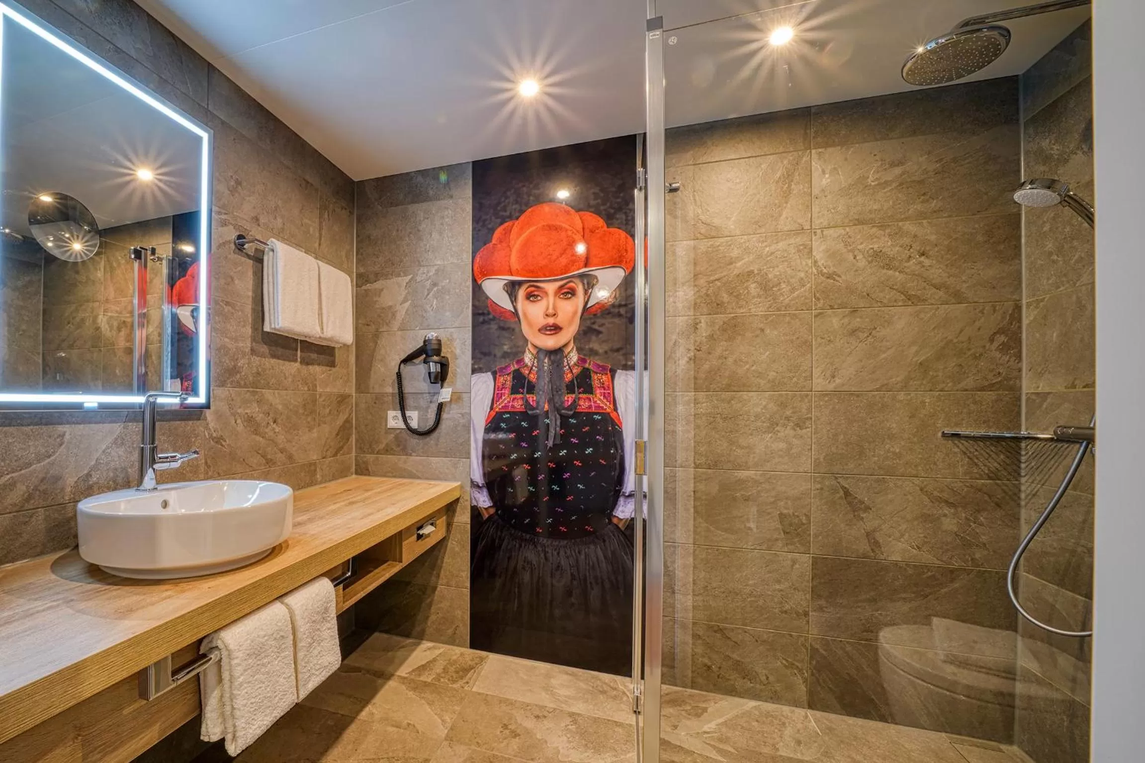 Bathroom in Vienna House Easy by Wyndham Freiburg City