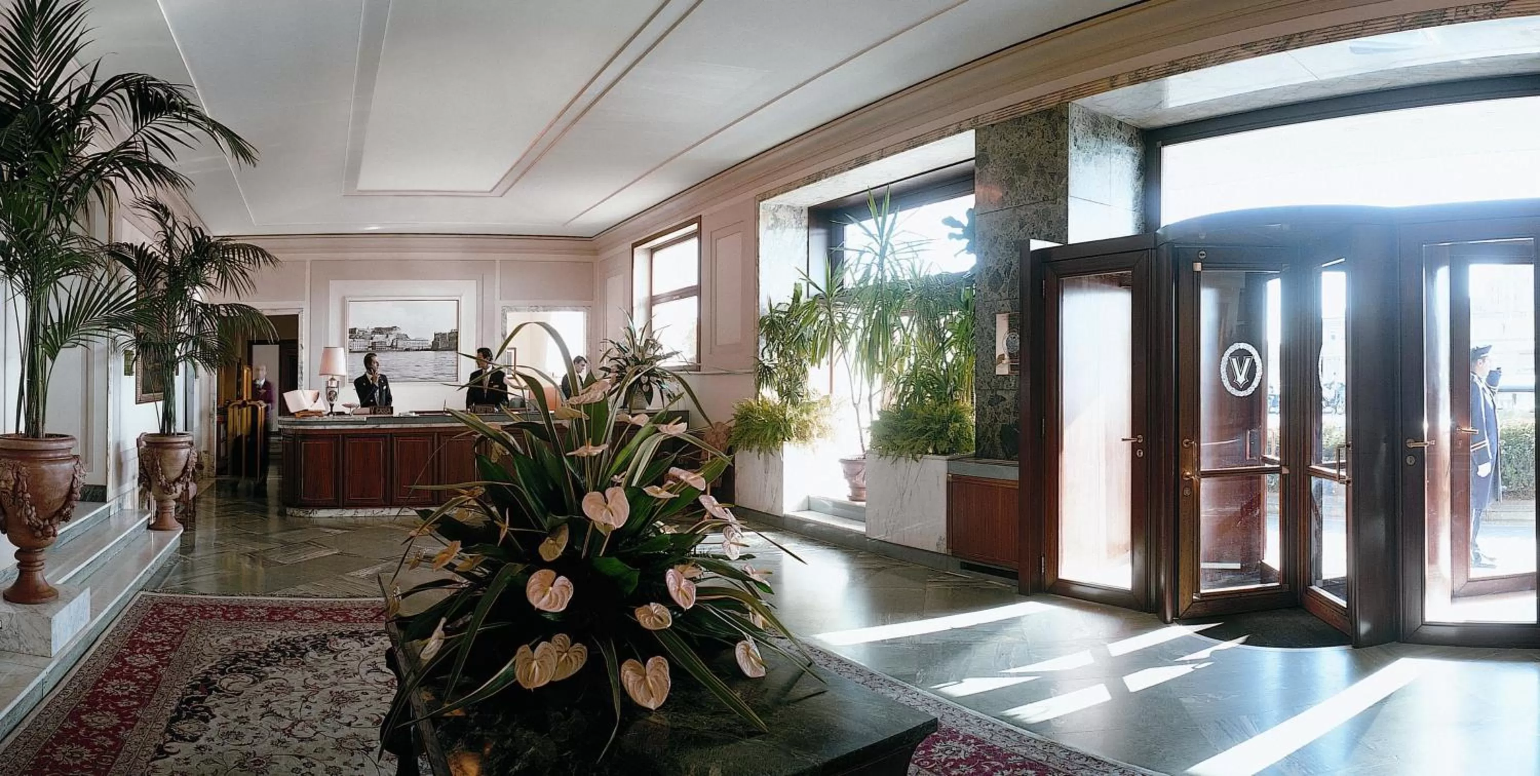 Lobby or reception in Grand Hotel Vesuvio