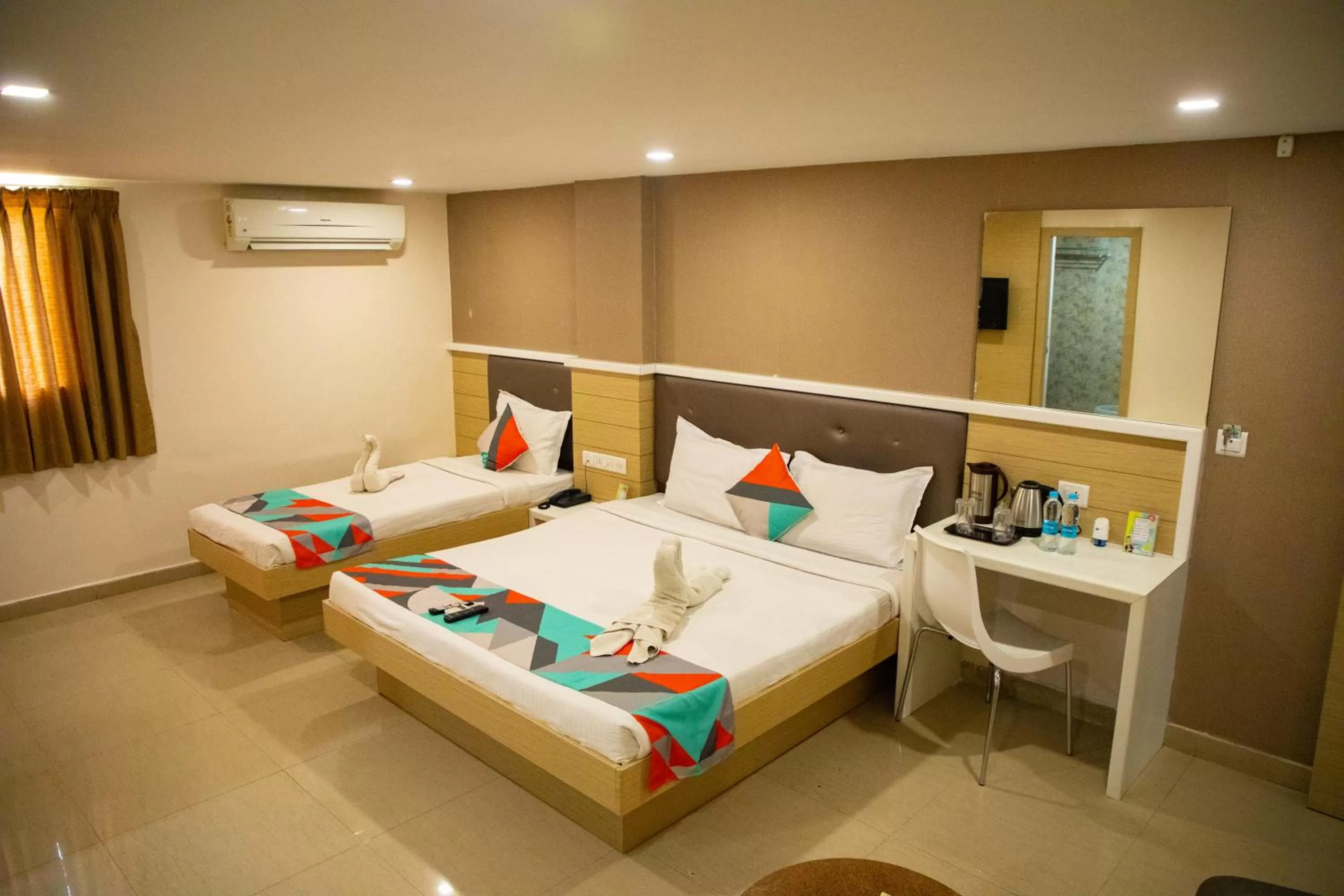 Bed in Arunaachalaa Resiidency