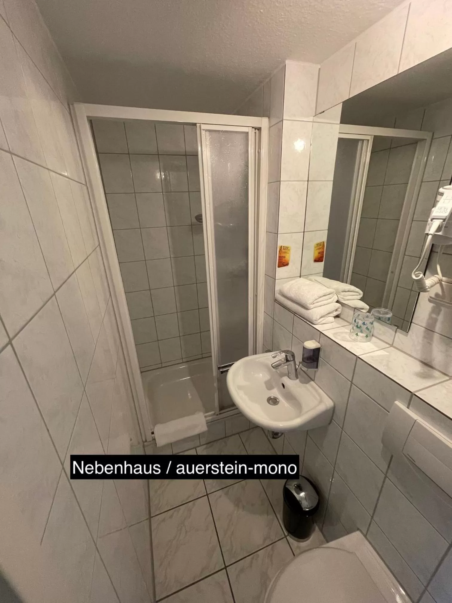 Bathroom in AUERSTEIN-Hotels auerstein & auerstein-mono