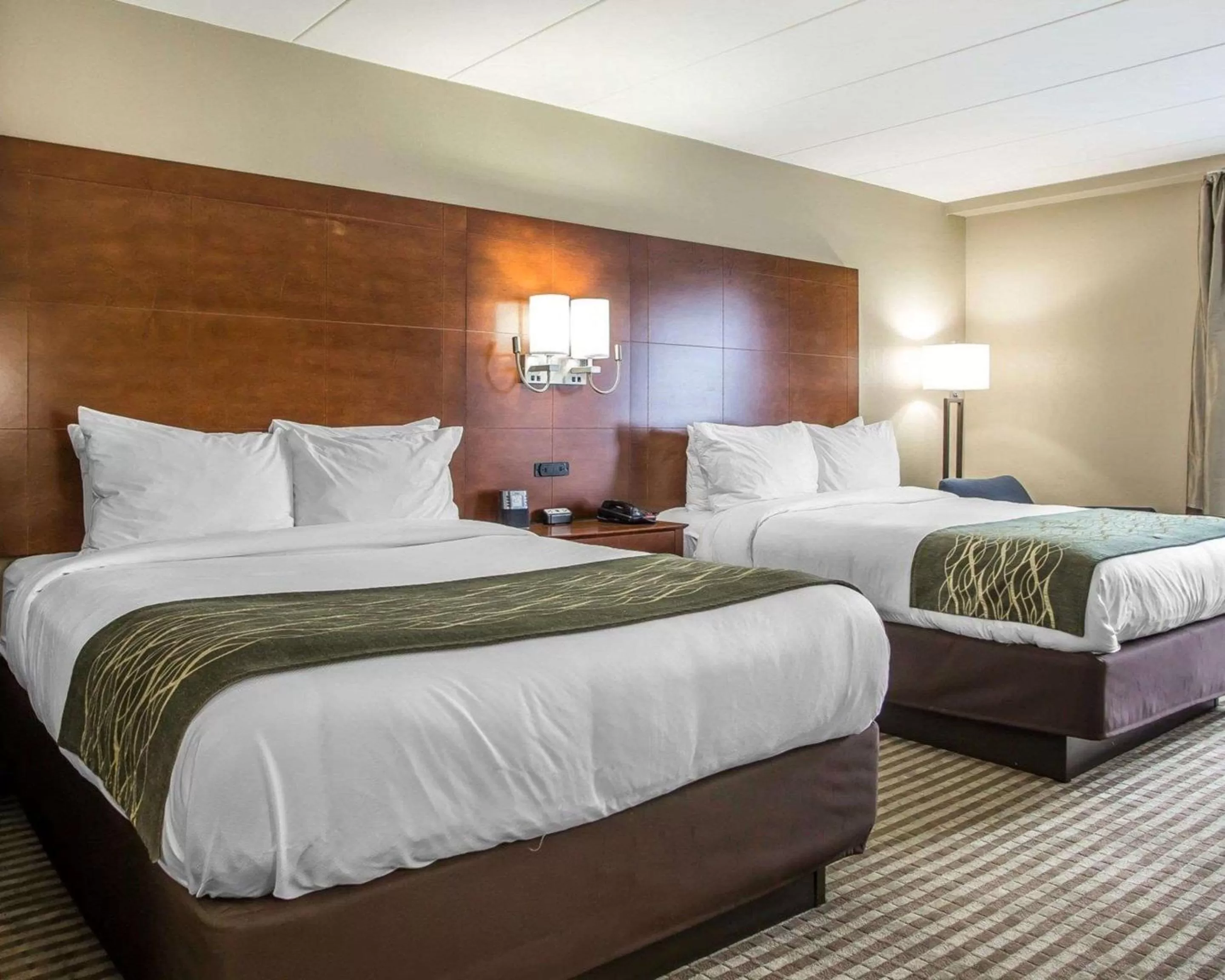 Photo of the whole room, Bed in Comfort Inn Hammond I-94