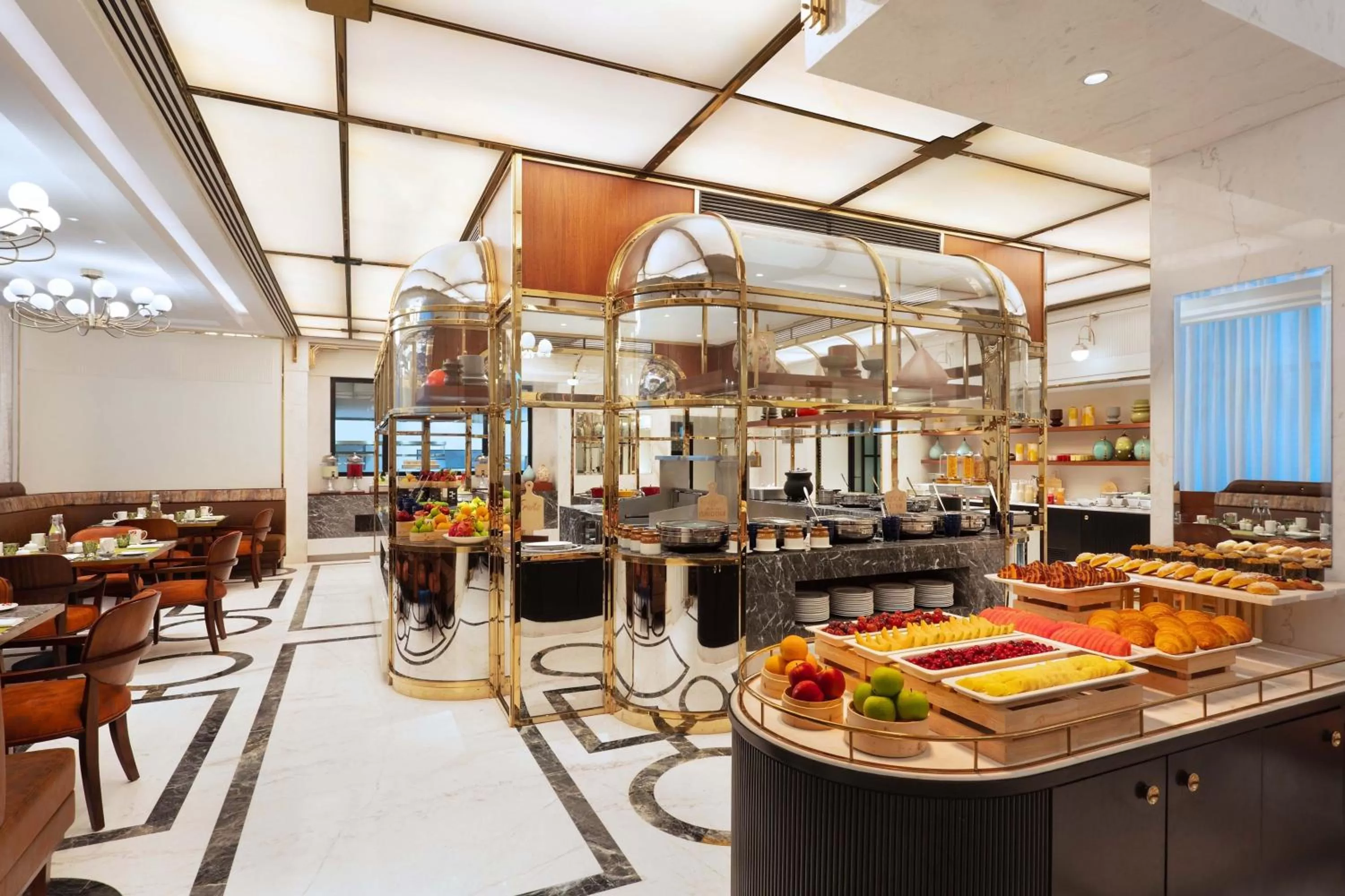 Restaurant/places to eat in ITC Narmada, a Luxury Collection Hotel, Ahmedabad