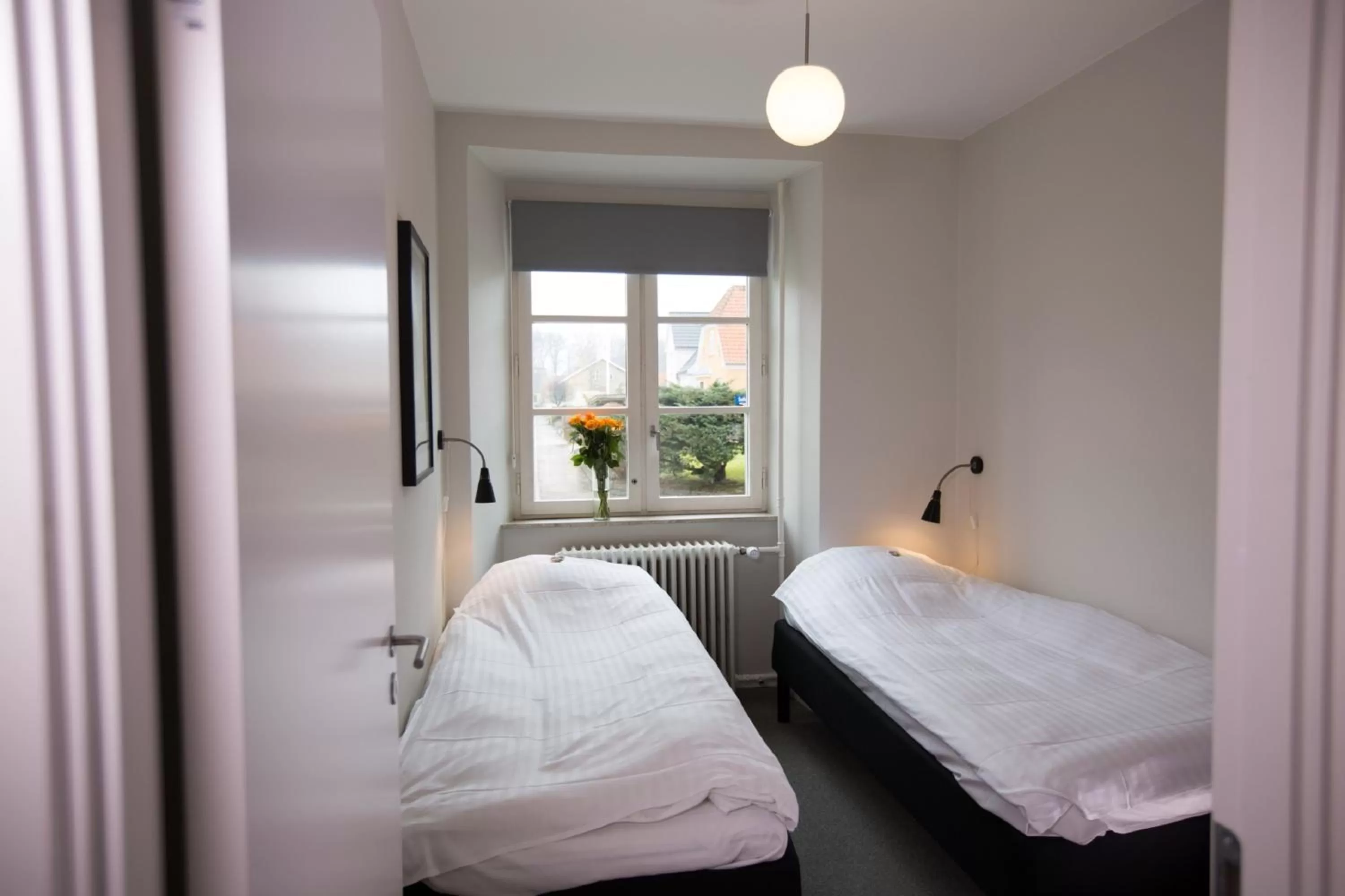 Bedroom, Bed in Hotel Residens Møen