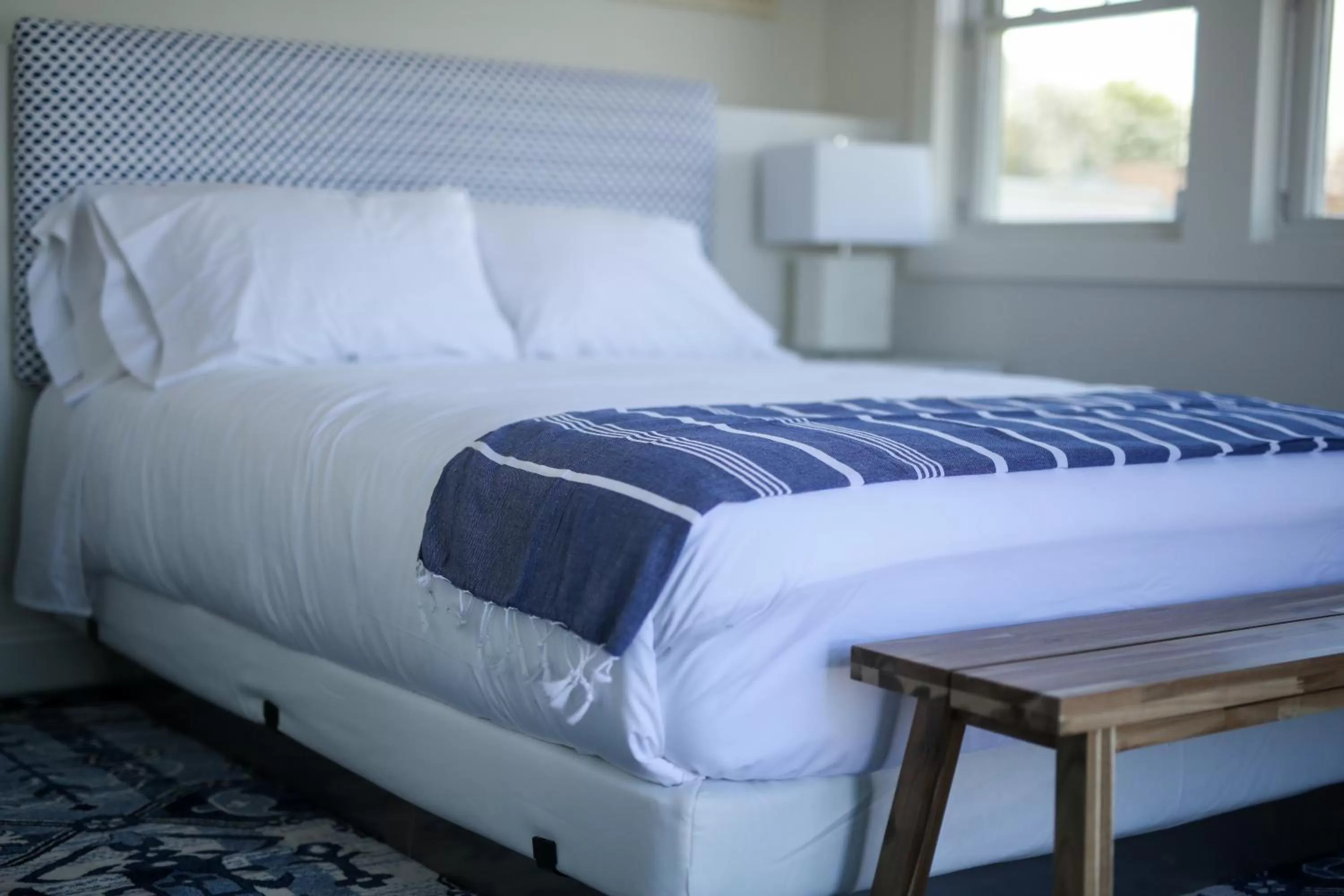 Bed in The Sea Breeze Inn