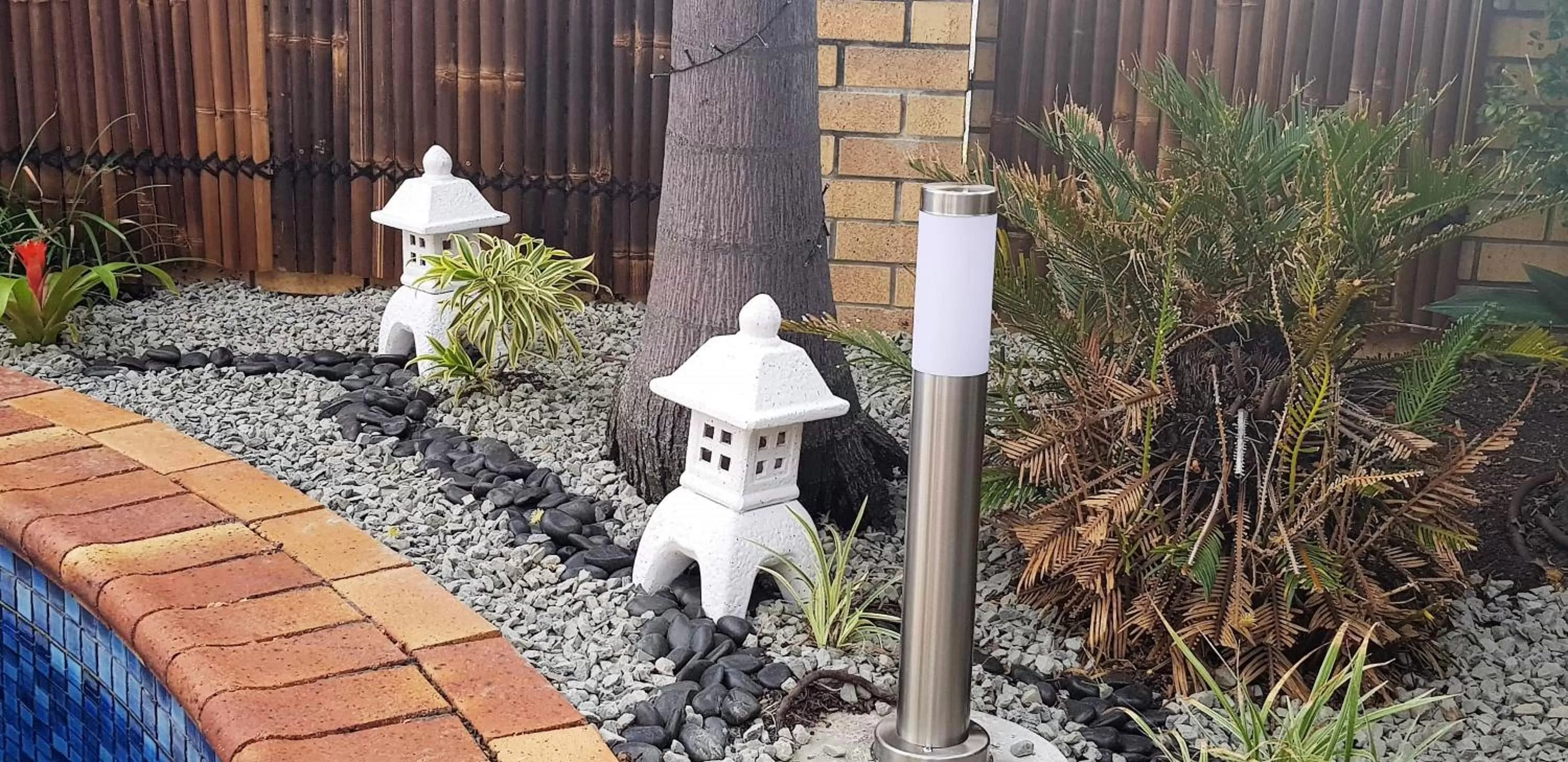 Pool view in Limassol Motel