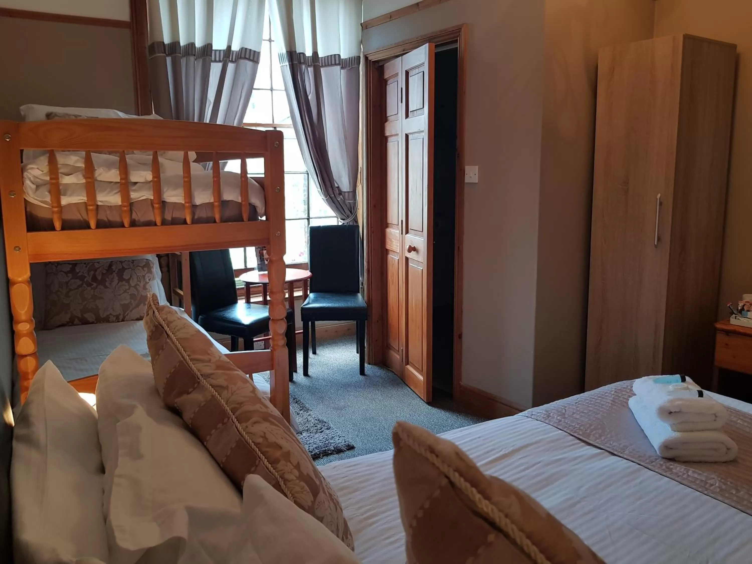 Decorative detail, Bed in Waterfront Hotel