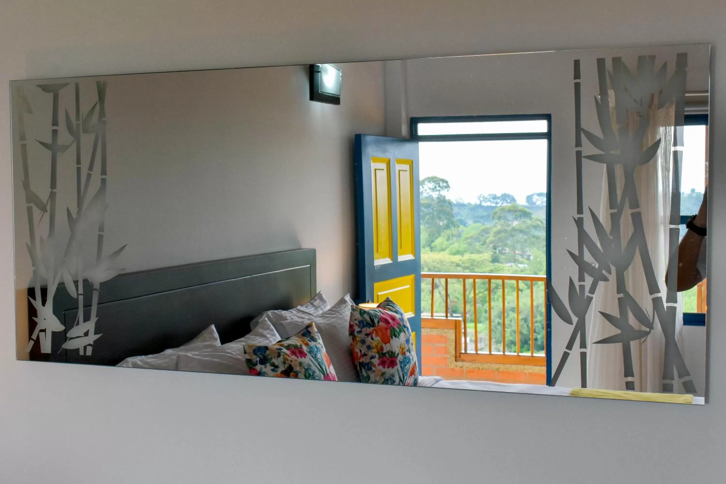 Garden view in Guaduales Ecohotel