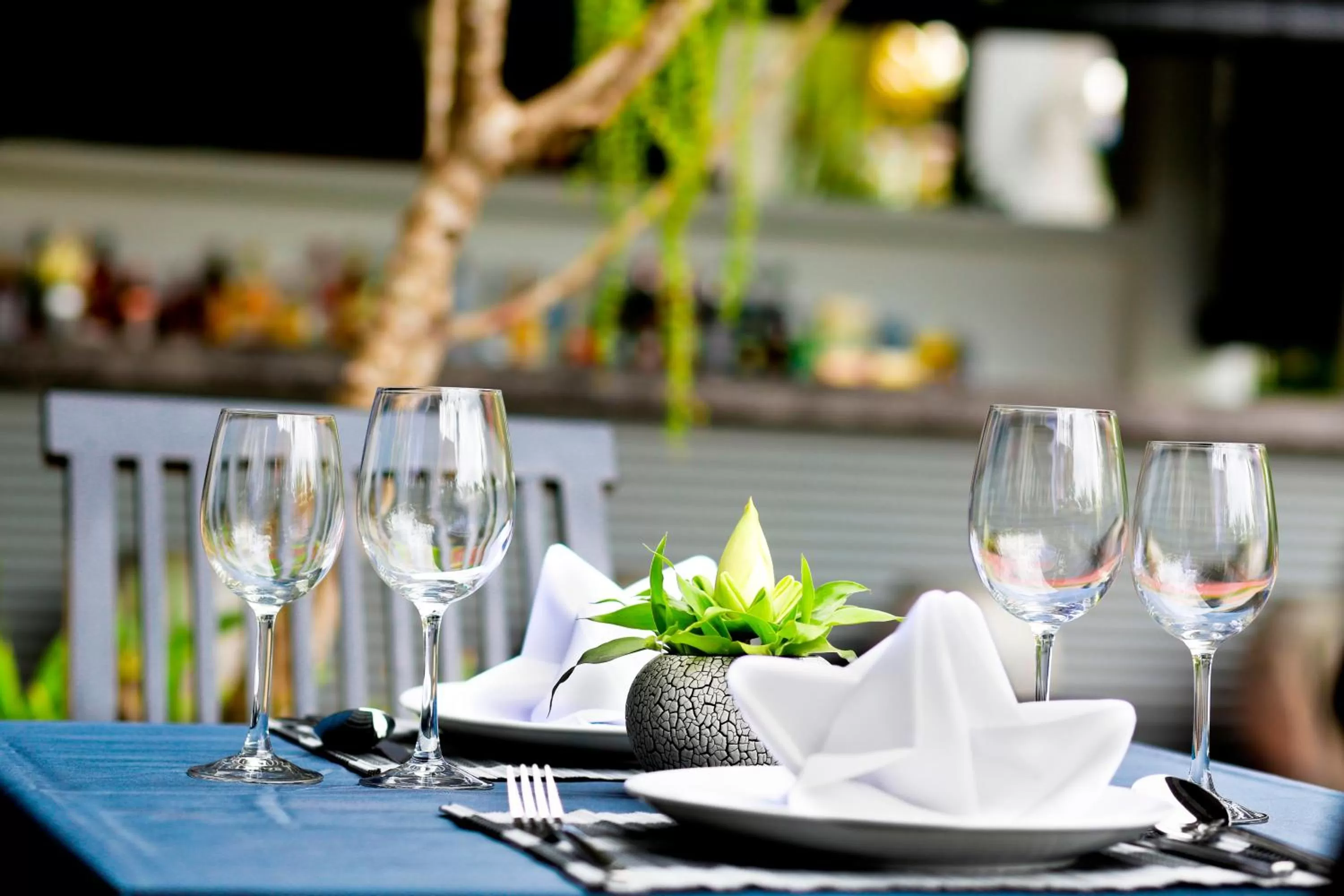 Dining area in Khmer Mansion Boutique Hotel