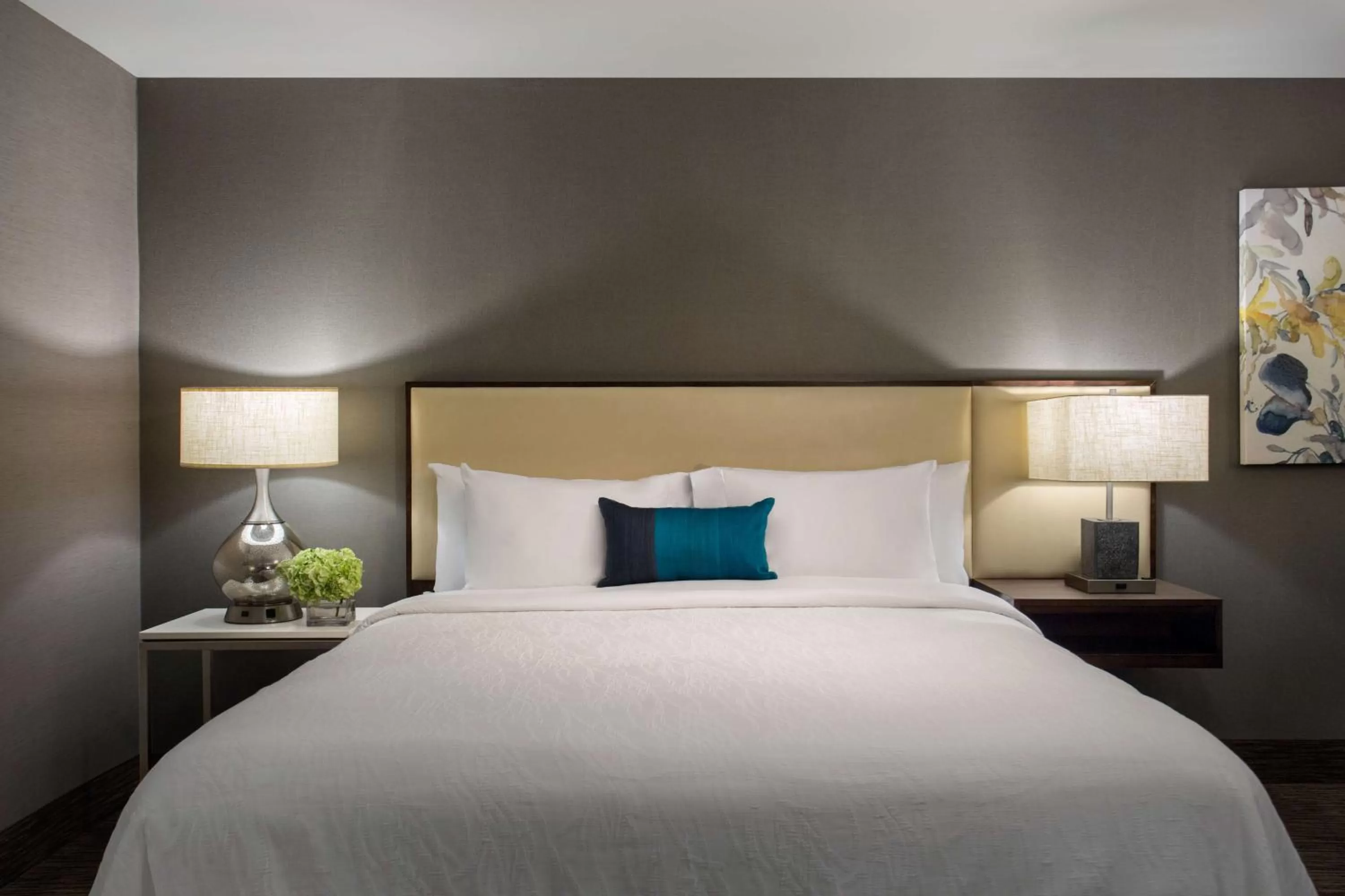 Bed in Hilton Garden Inn Lubbock