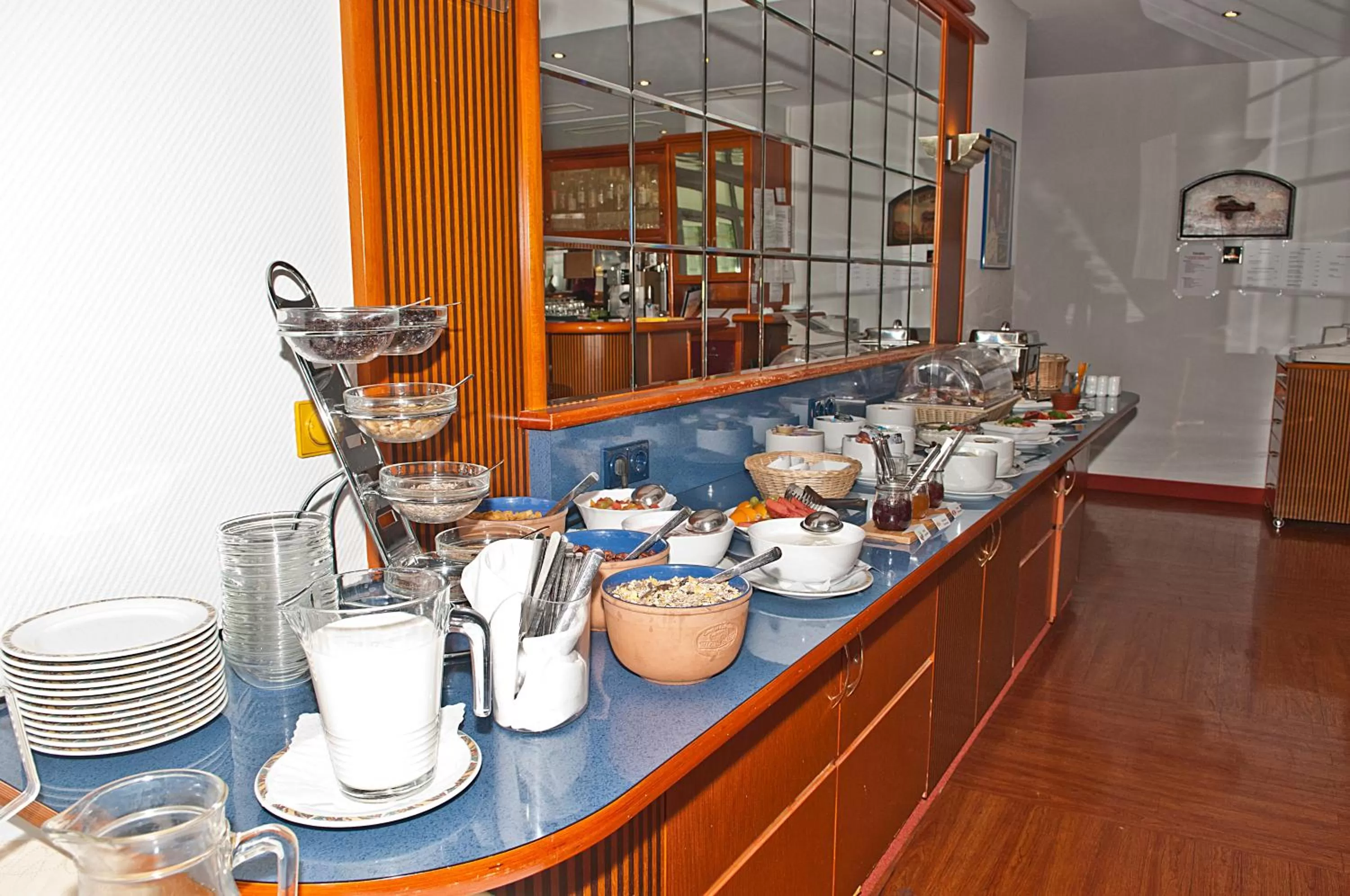 Buffet breakfast in Hotel Falkenstein