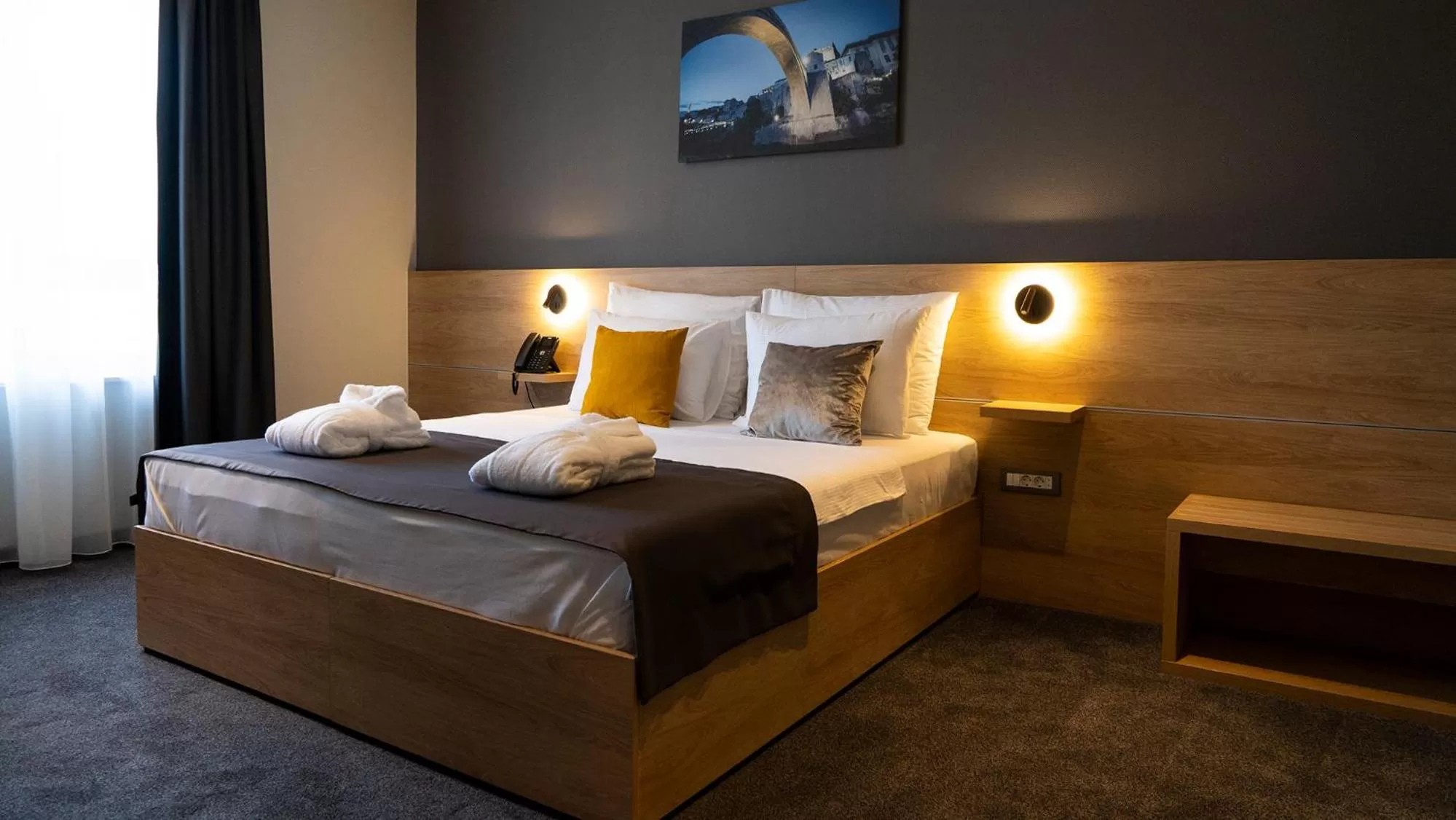 Bed in HA Hotel Mostar