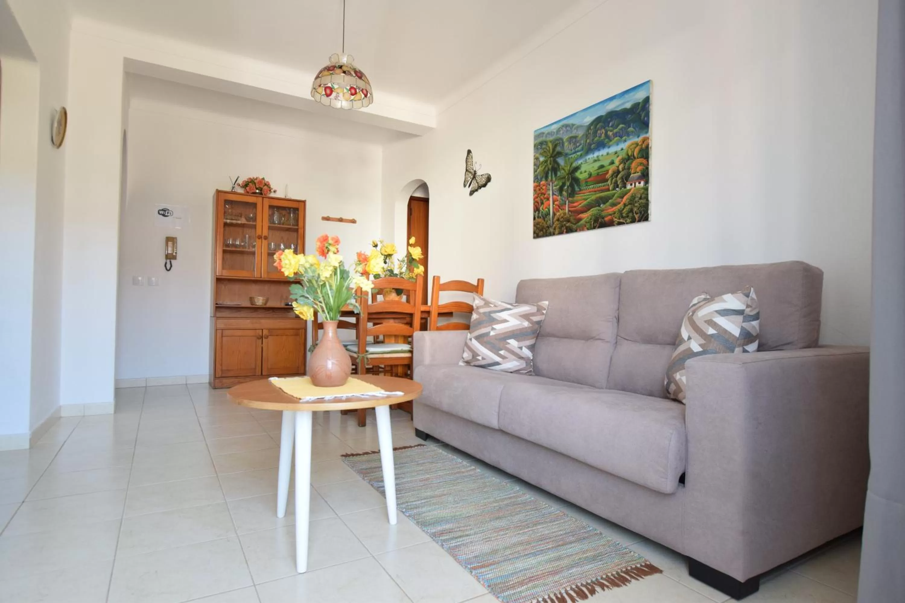 Seating Area in Apartamentos Carruna