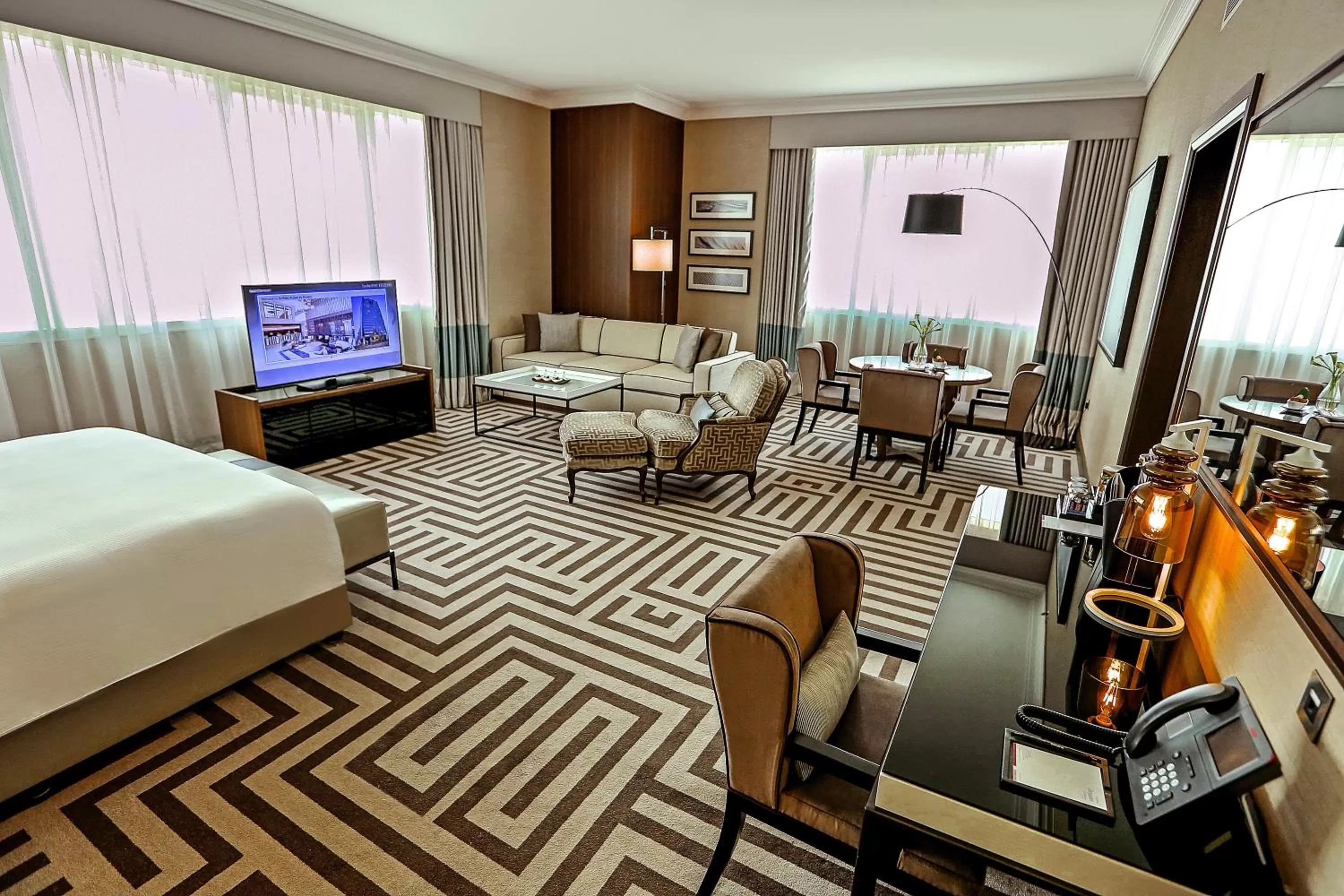 Bedroom, Bed in Al Maha Arjaan by Rotana