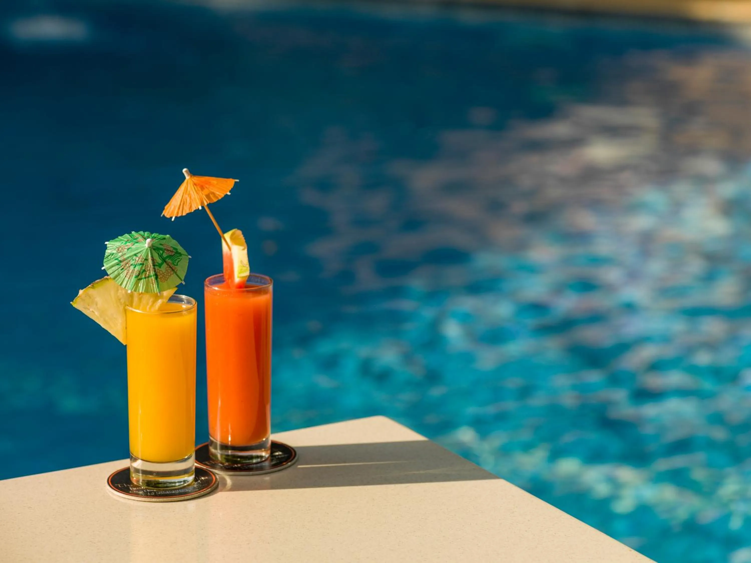 Swimming pool in African Tulip Hotel