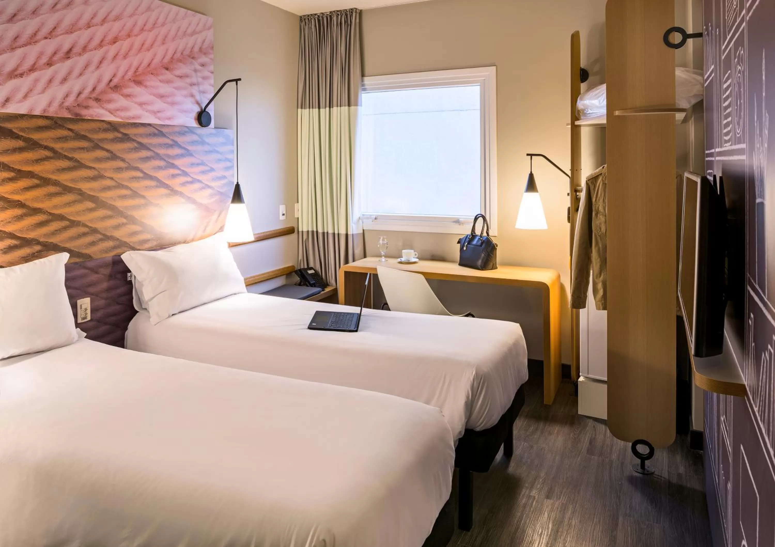 Bed in ibis Sao Paulo Tatuape