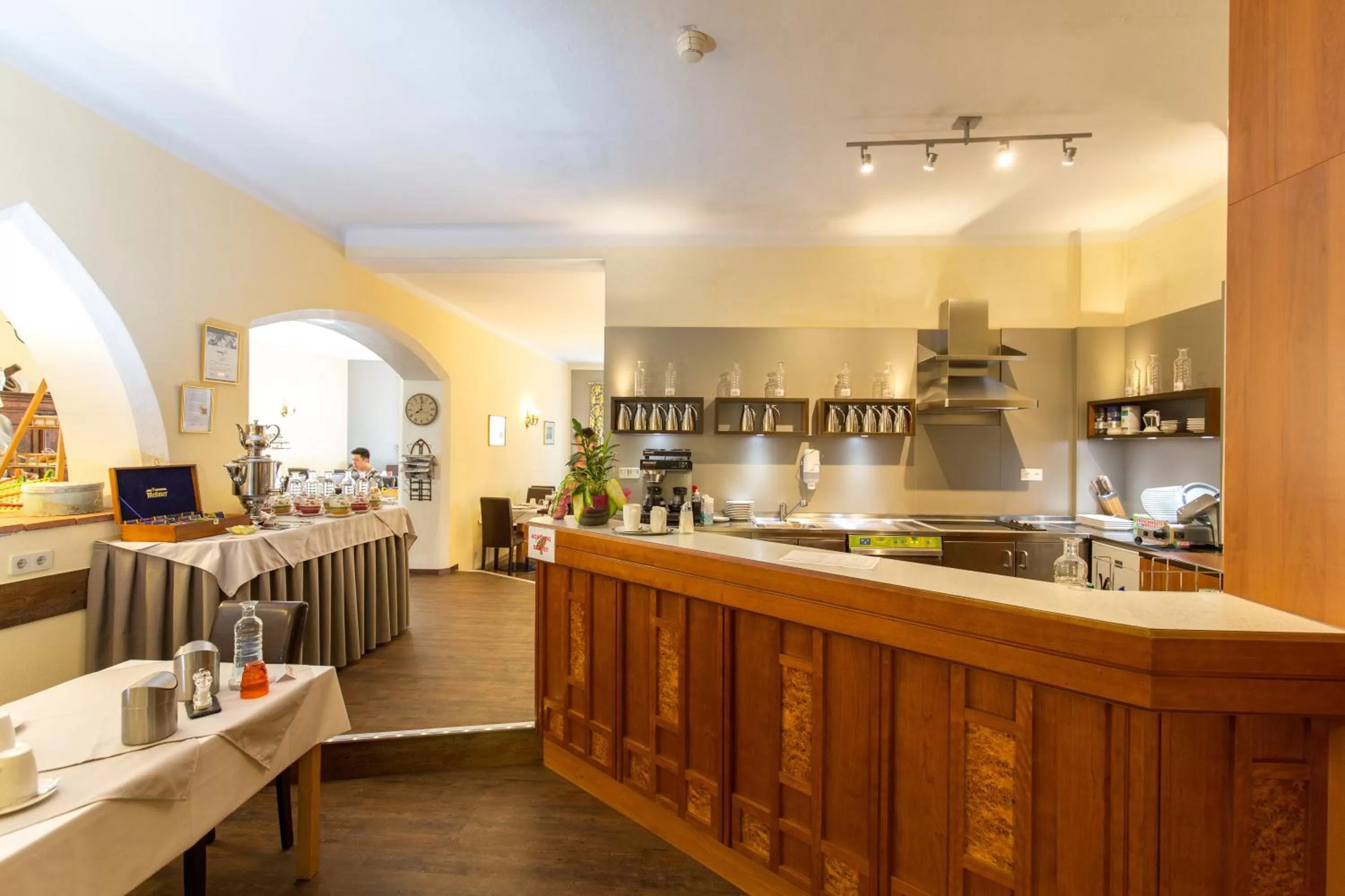 Restaurant/places to eat in Stadthotel Kramer