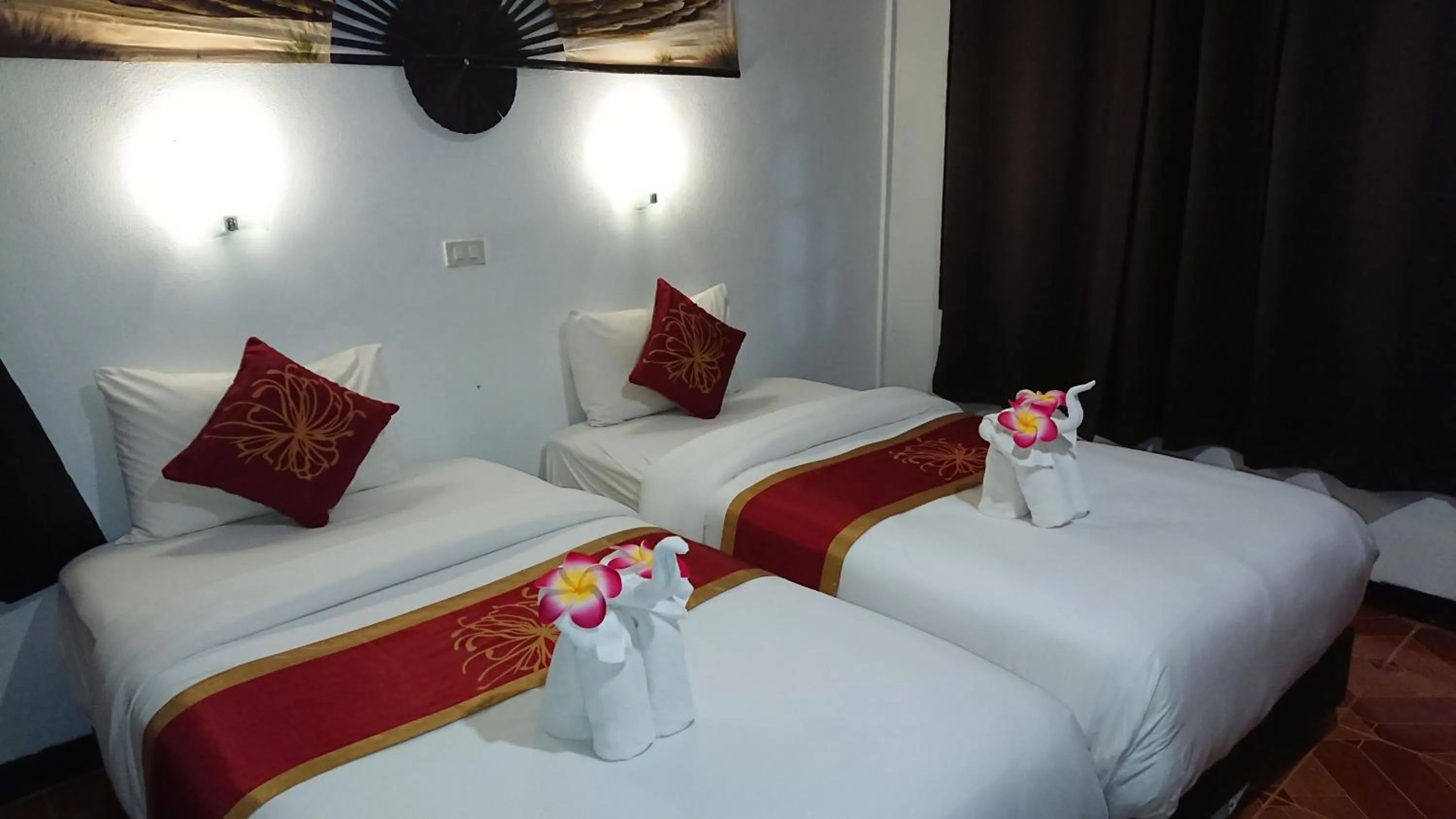 Bed in The Krabi Forest Homestay