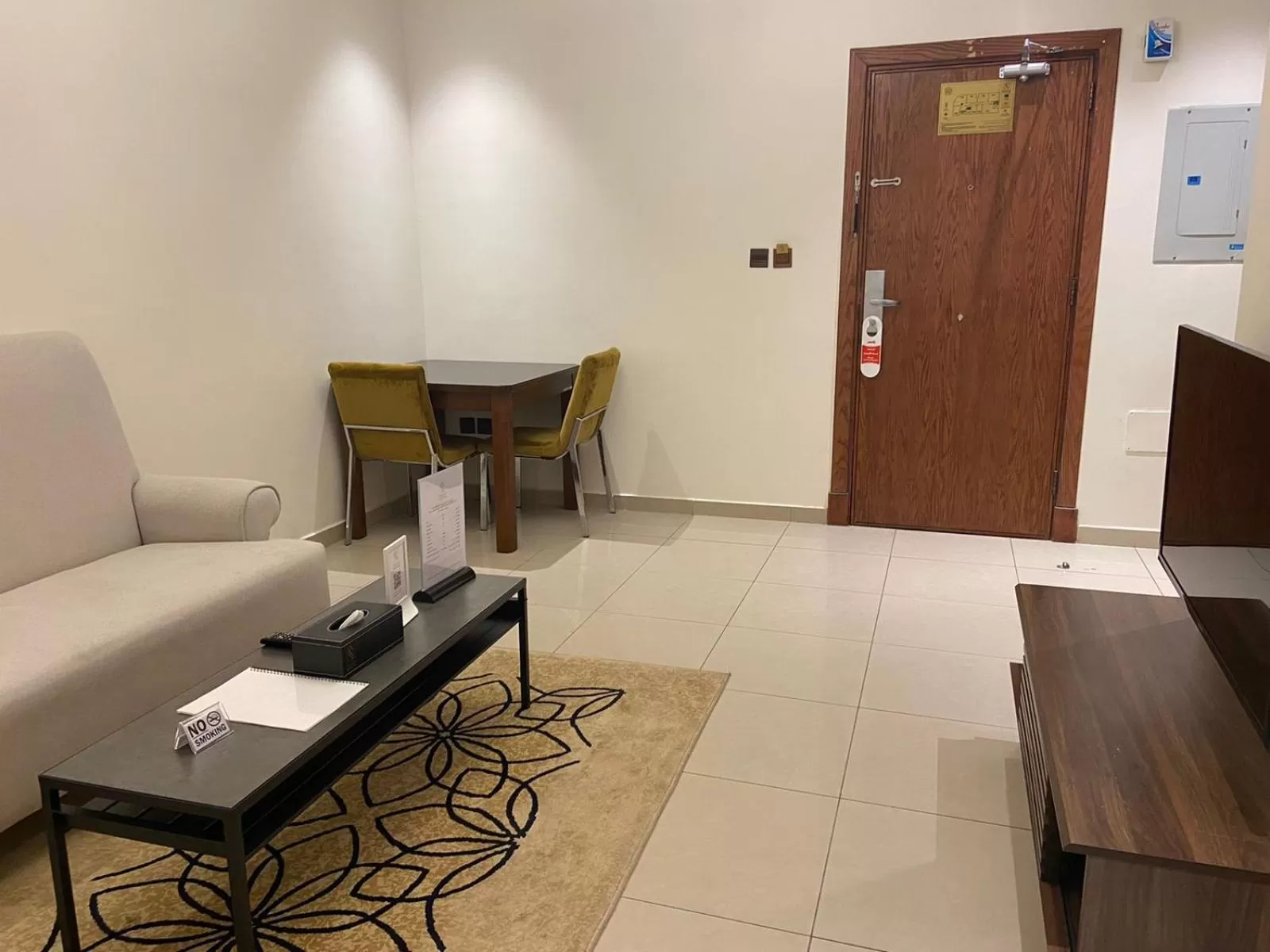 Seating Area in Friesian Hotel Suites