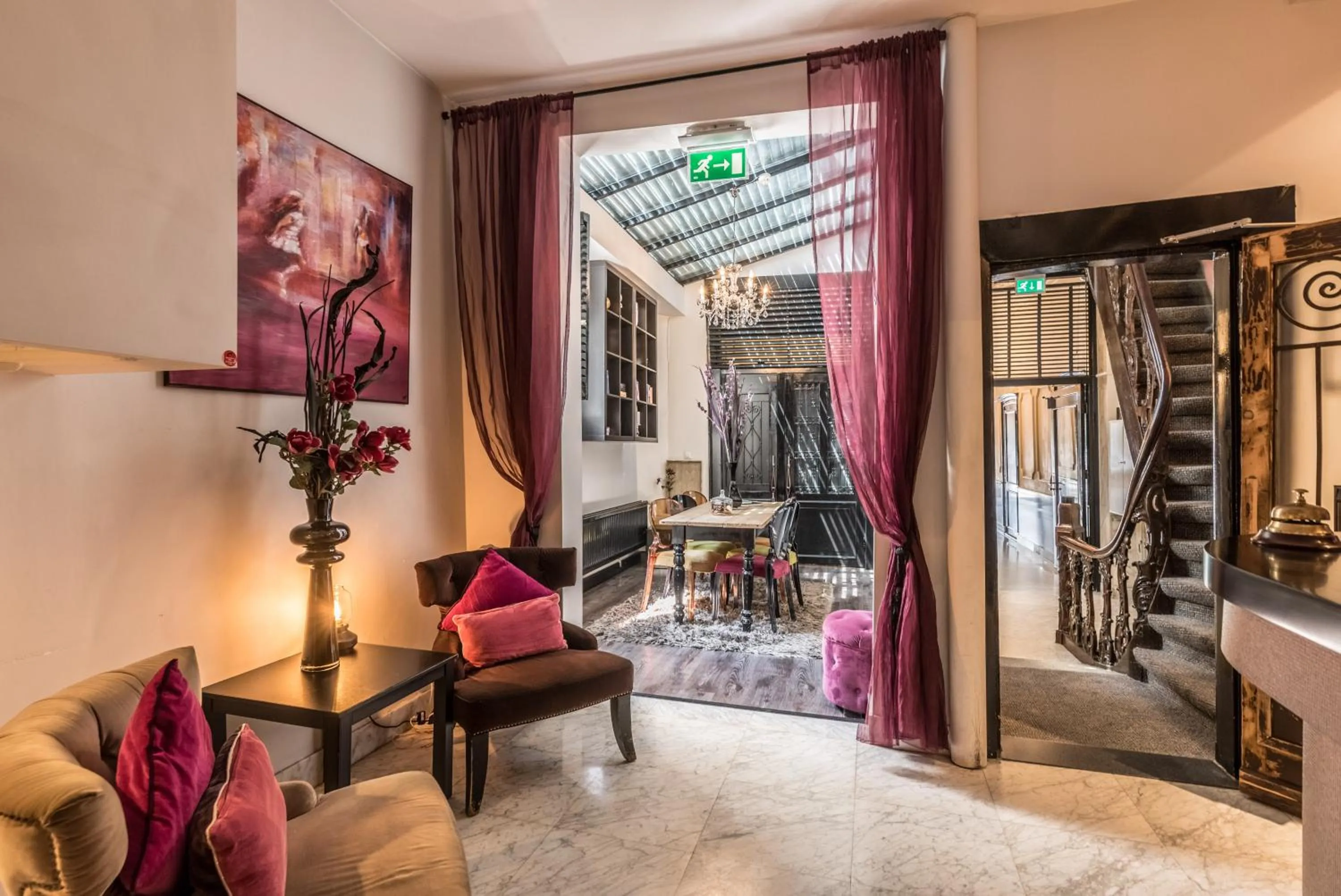 Lobby or reception, Bed in Hotel Amstelzicht