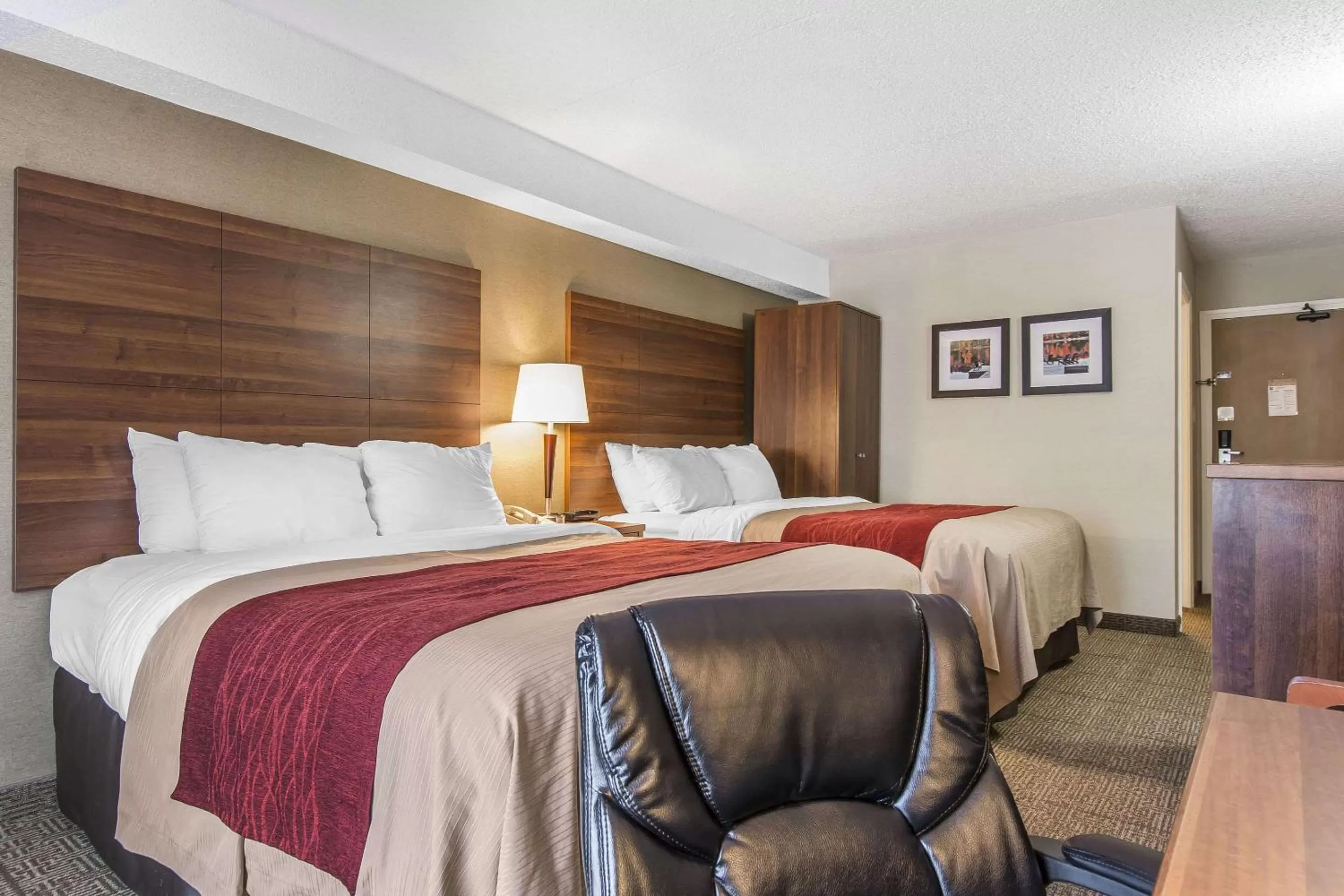 Photo of the whole room, Bed in Comfort Inn