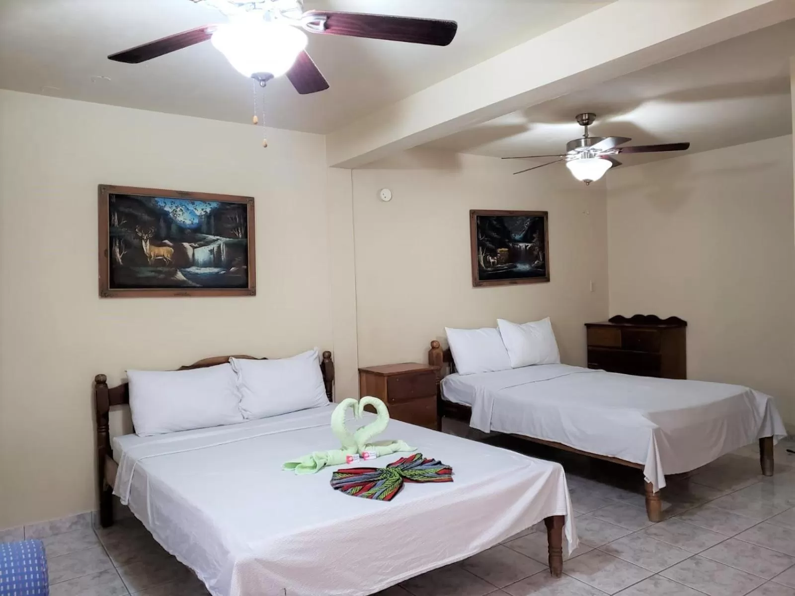 Bed in Beach Side Condos Caye Caulker by CCVH