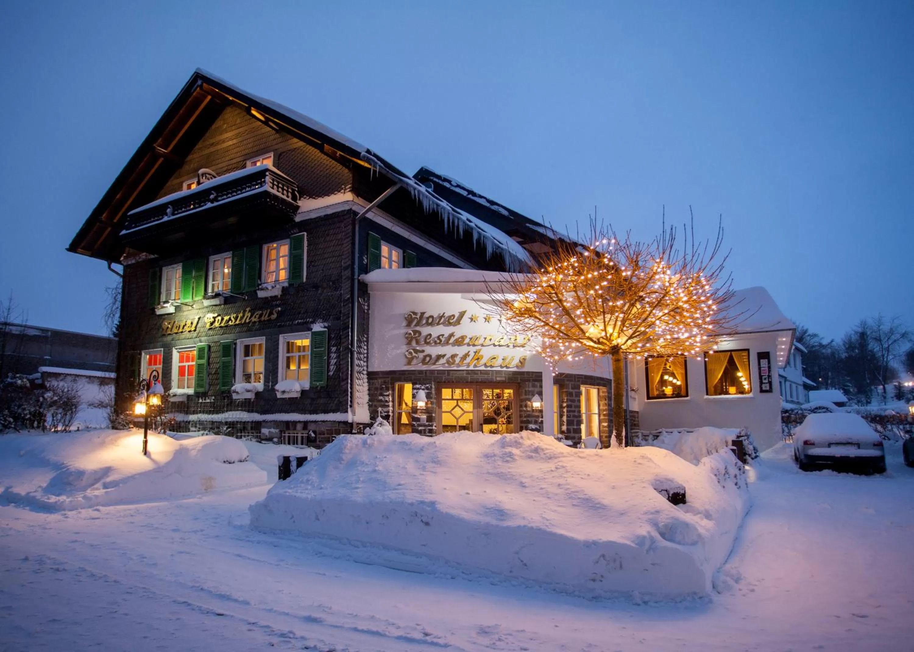Winter in Hotel Forsthaus