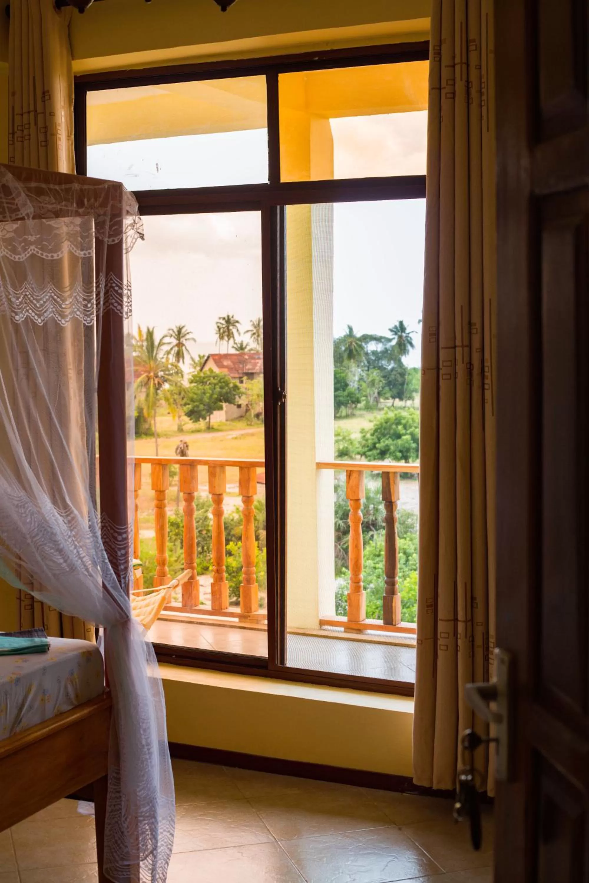 Balcony/Terrace in Mikoko Beach & Cottages