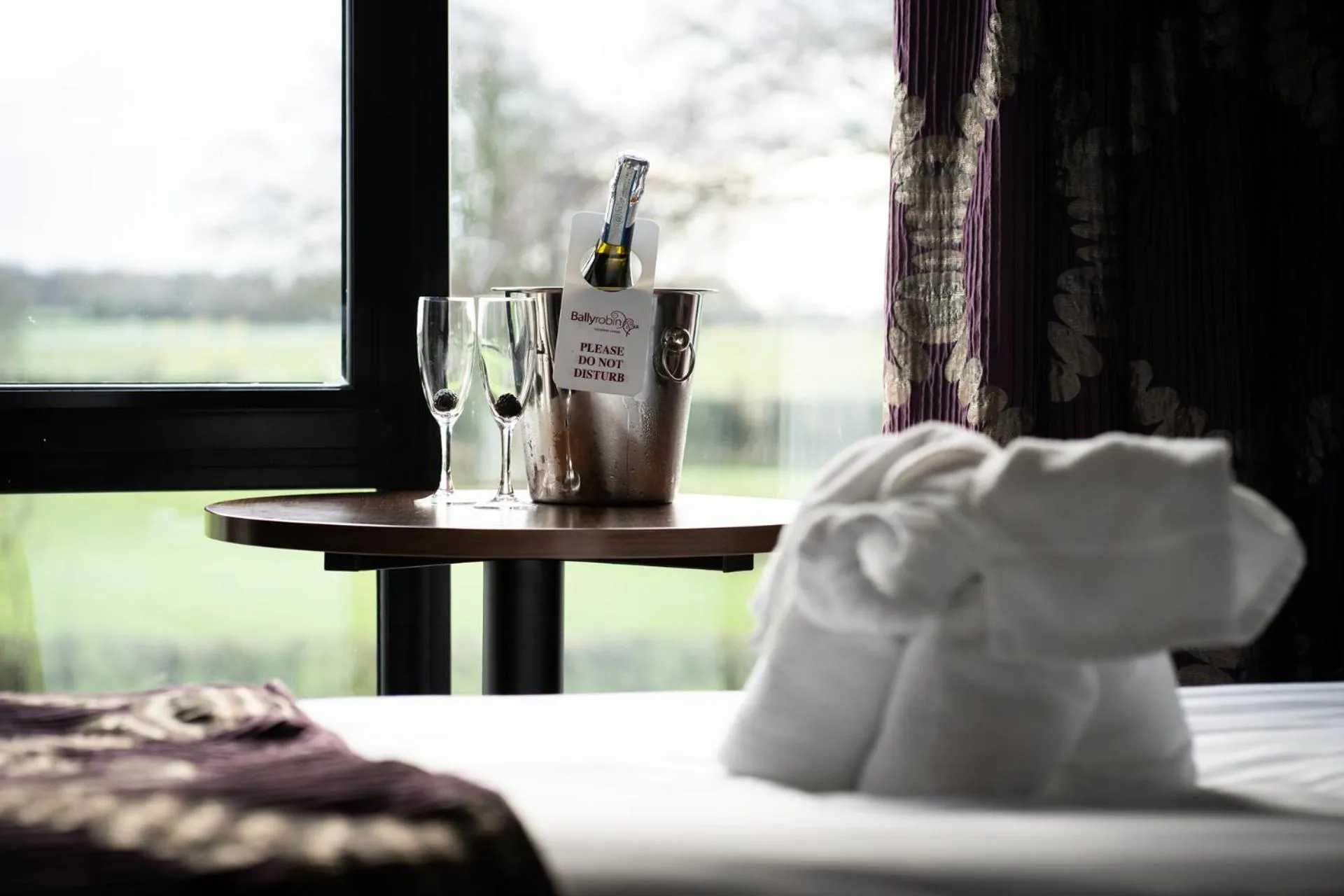 Drinks, Bed in Ballyrobin Hotel