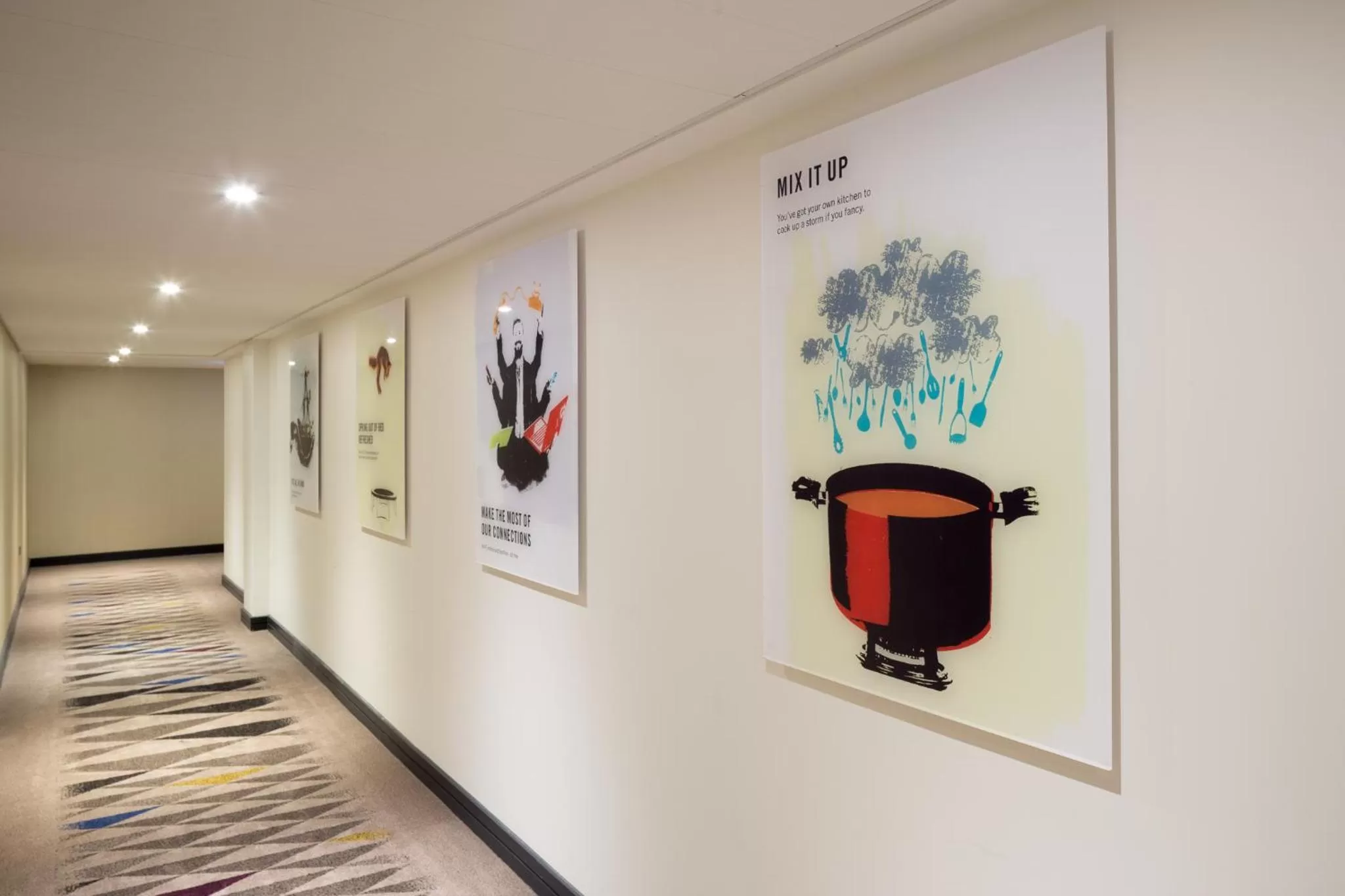 Decorative detail in Roomzzz Manchester Victoria