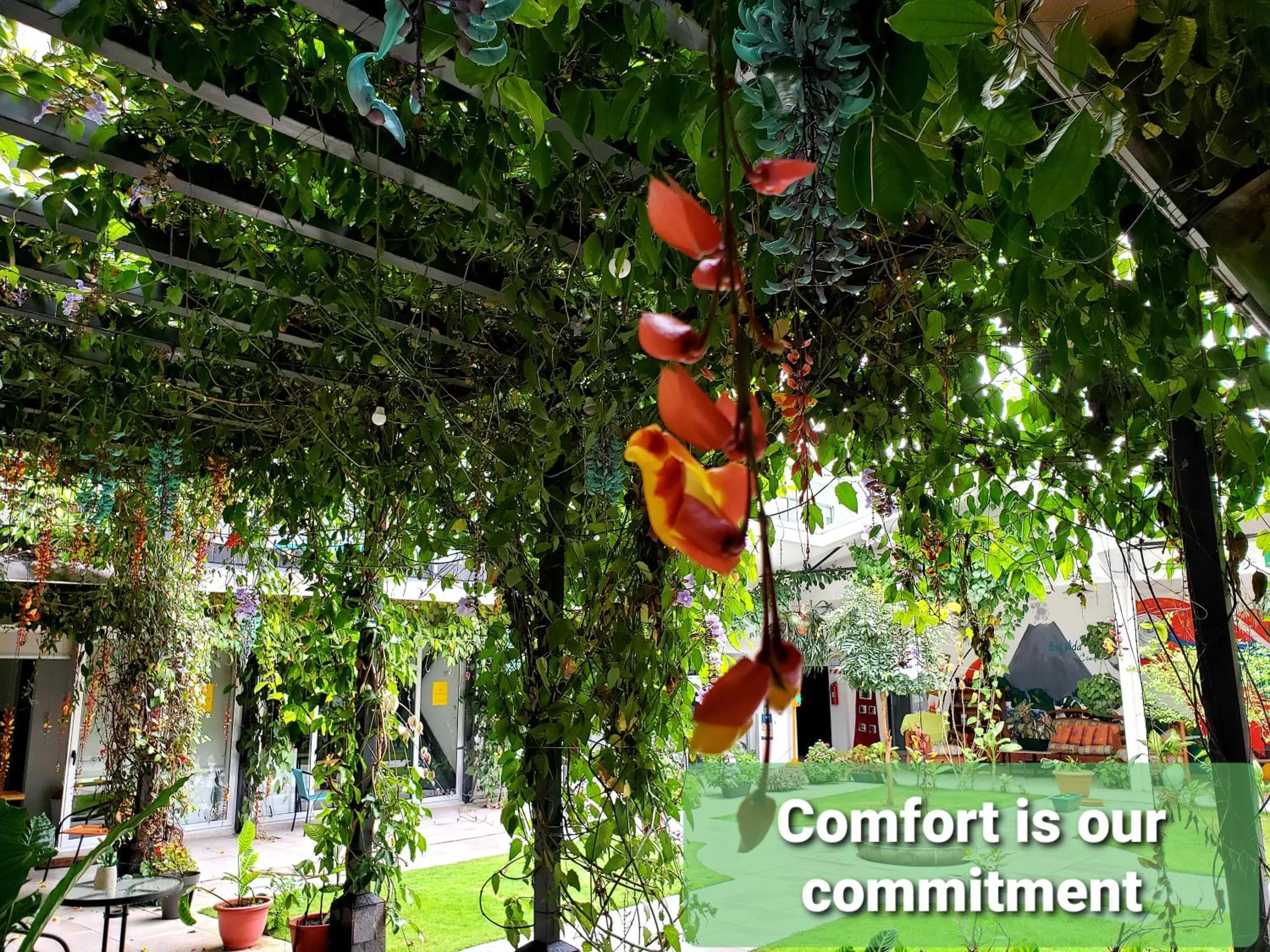 Garden in Cando Living Apartments in Central Avenue