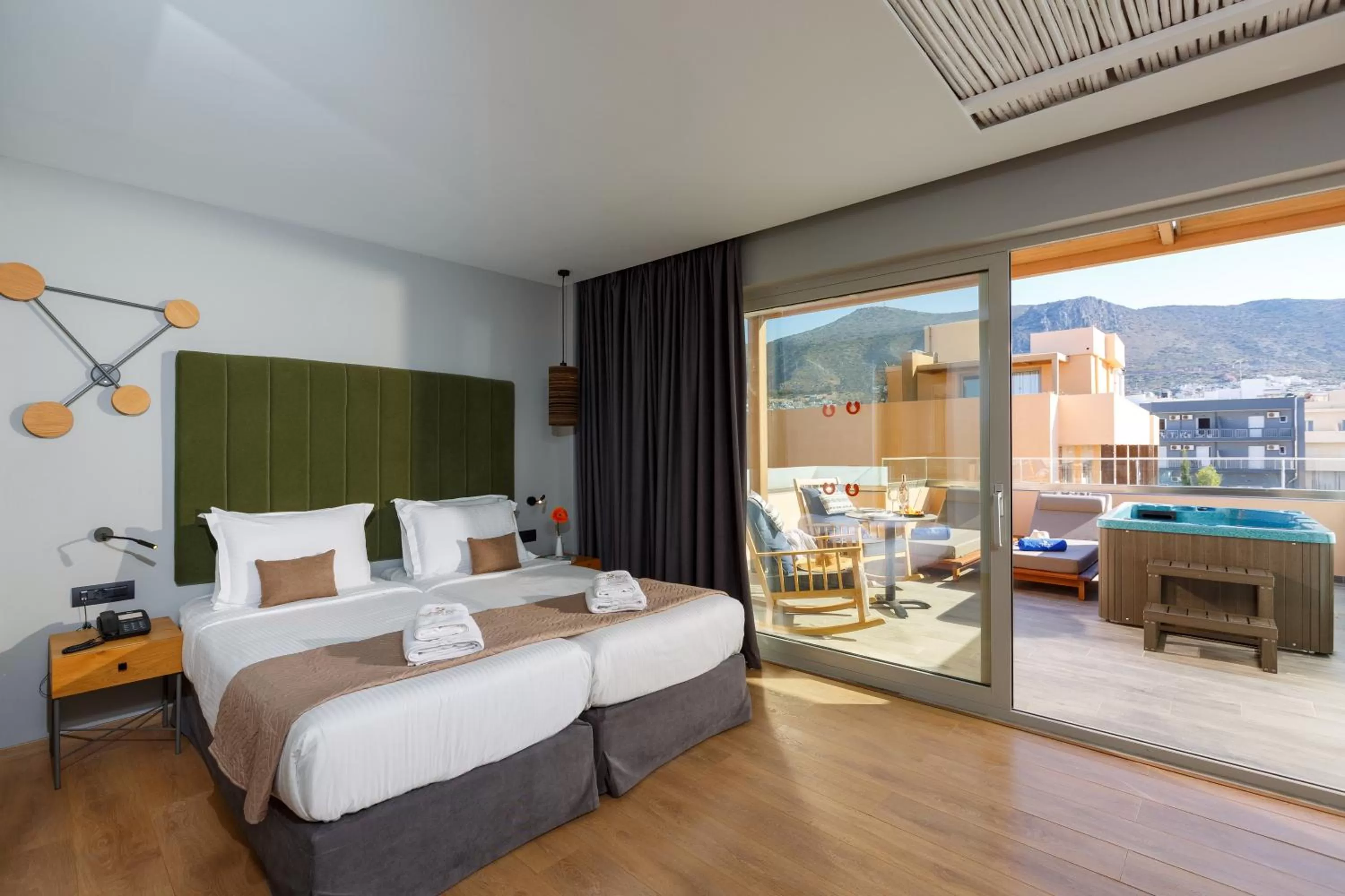 Deluxe Room City View With Outdoor Jacuzzi in Palmera Beach Hotel & Spa - Adults Only