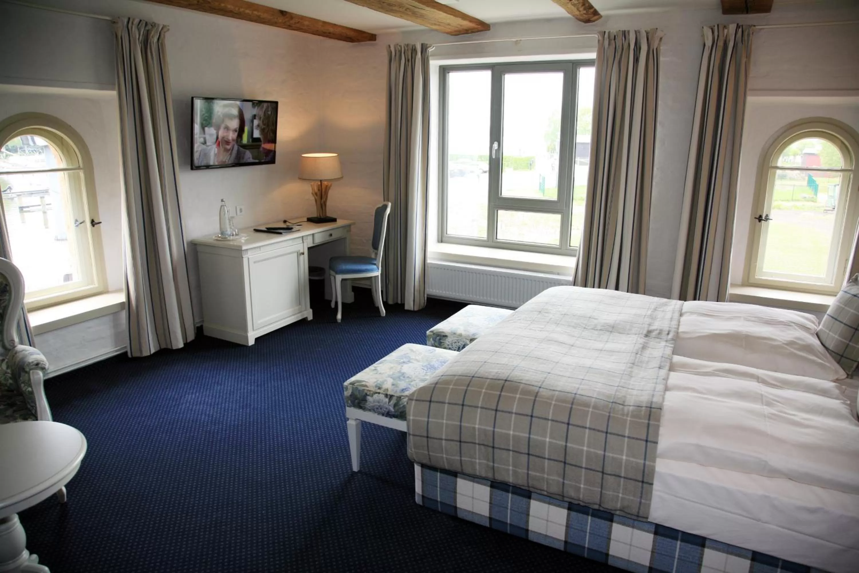 Bed in Hotel Alter Kornspeicher