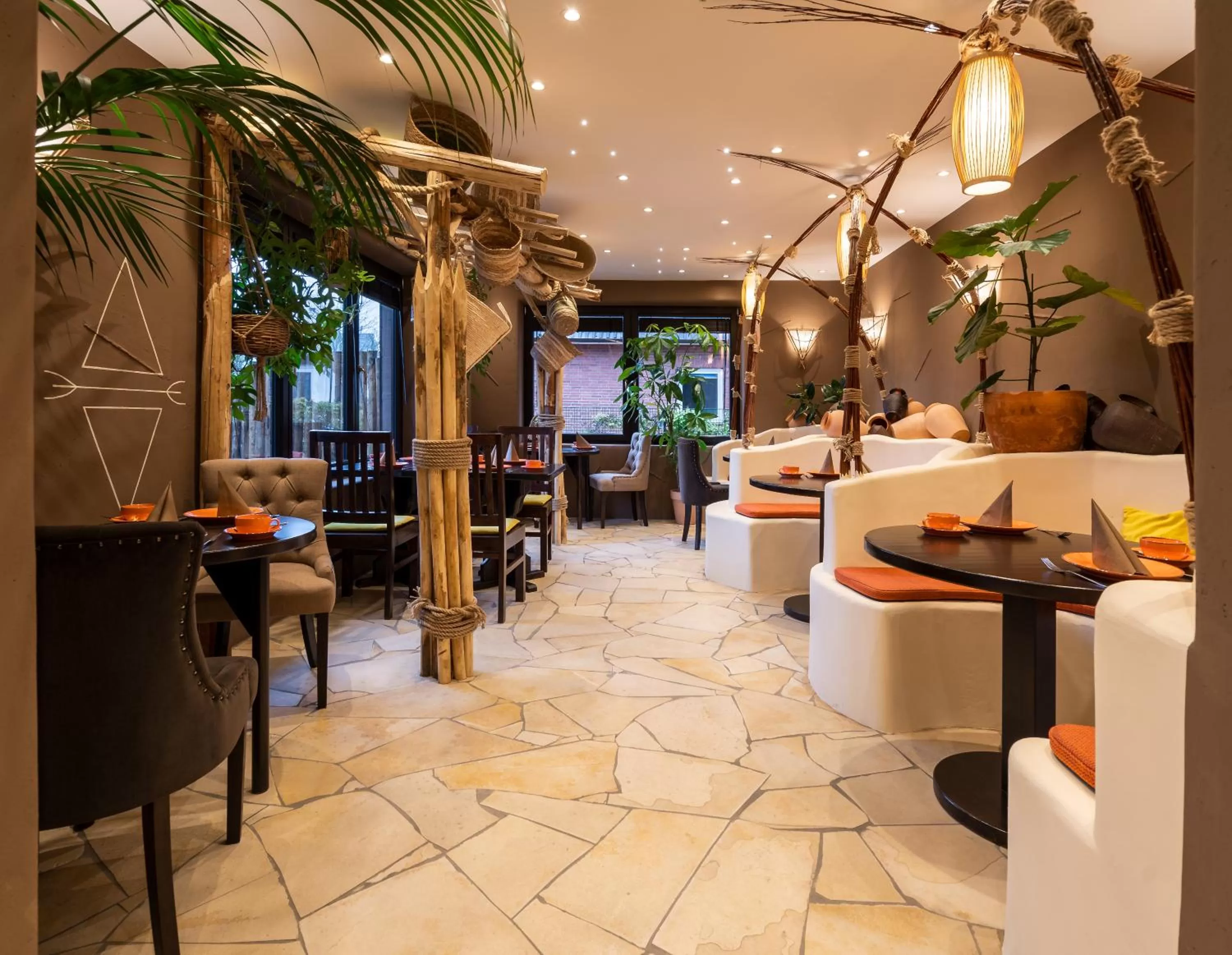 Breakfast in Hotel Luina Beach