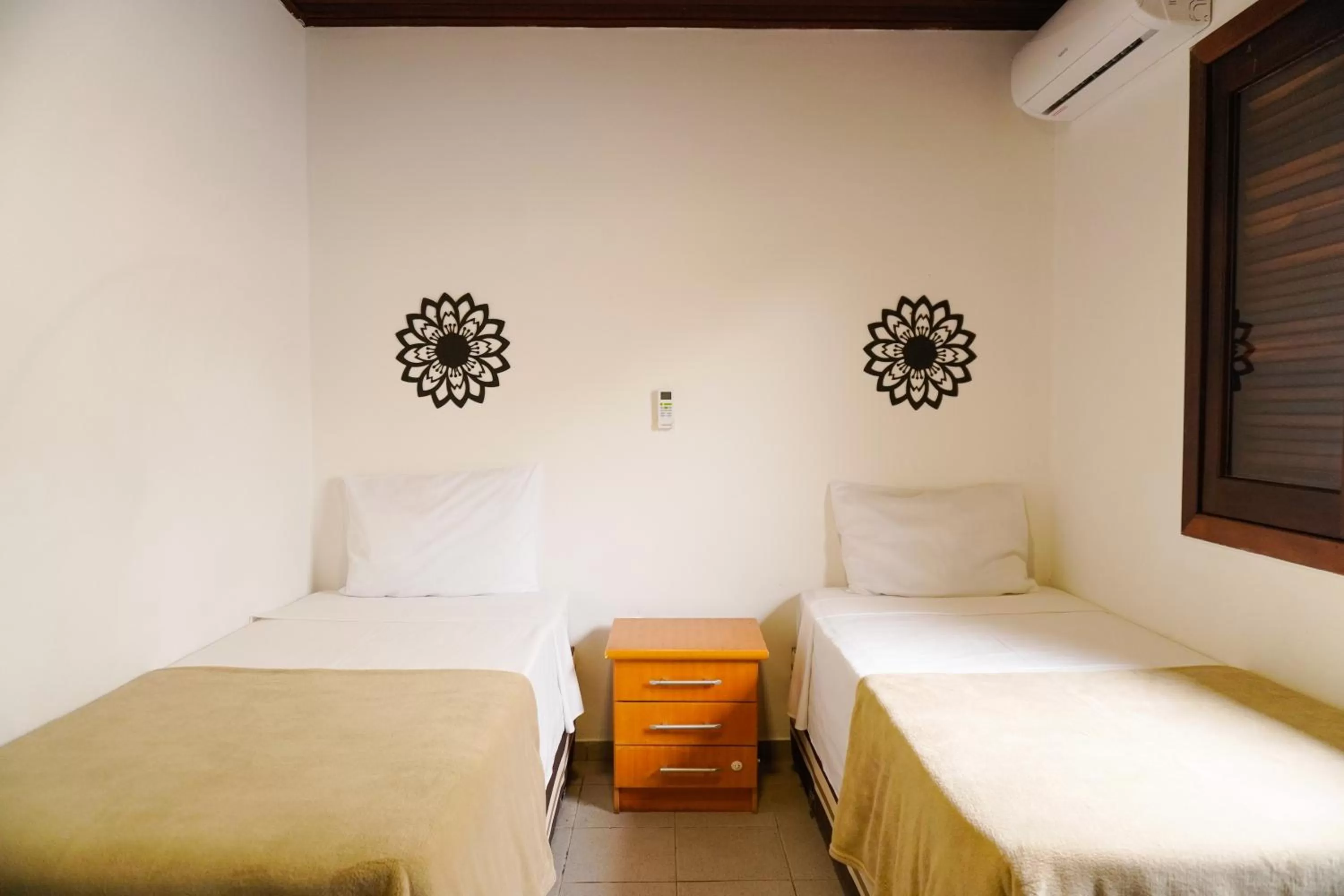 Bed in Pousada Dunasol Floripa