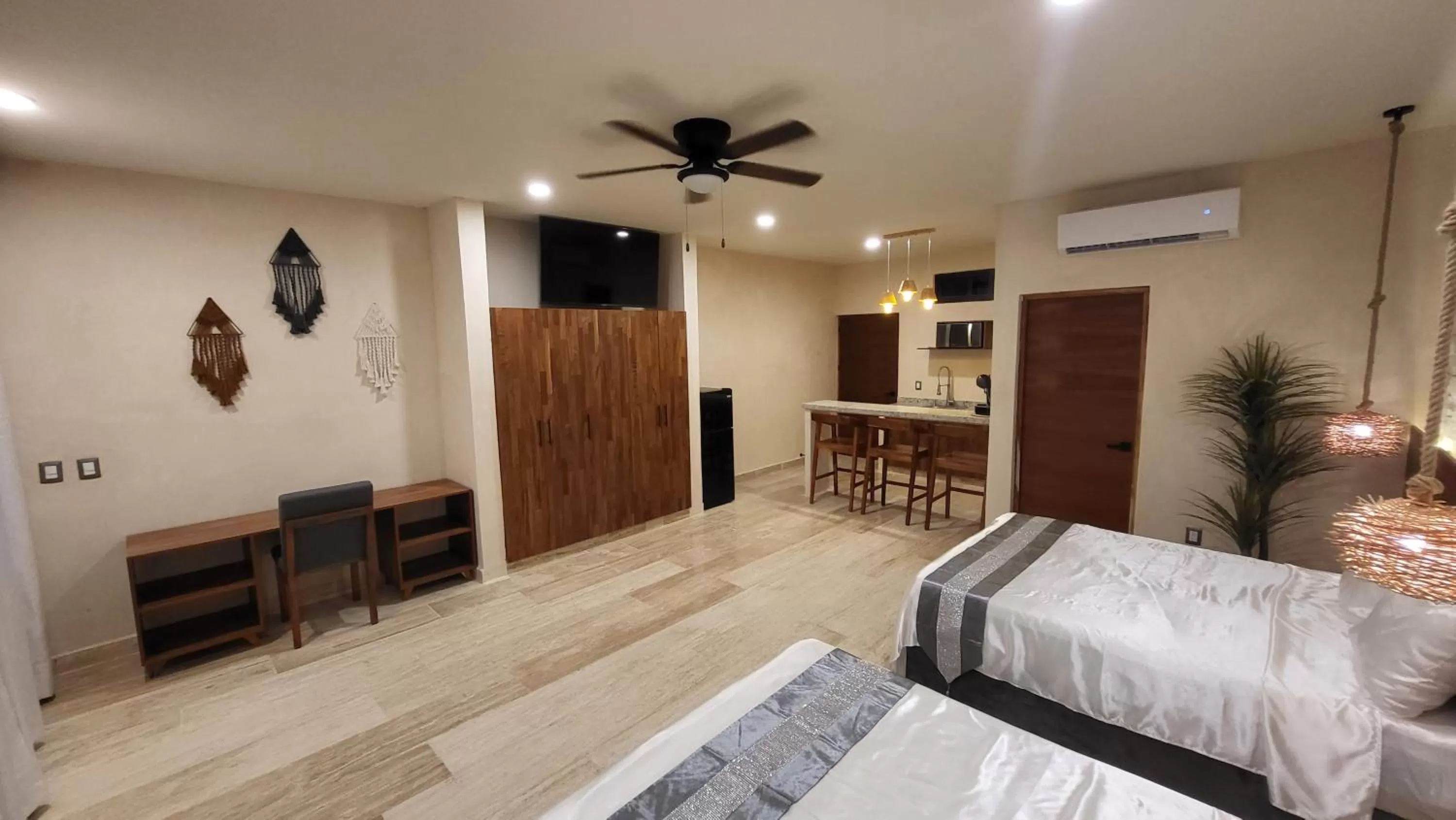 Bed in Aktun Bacalar