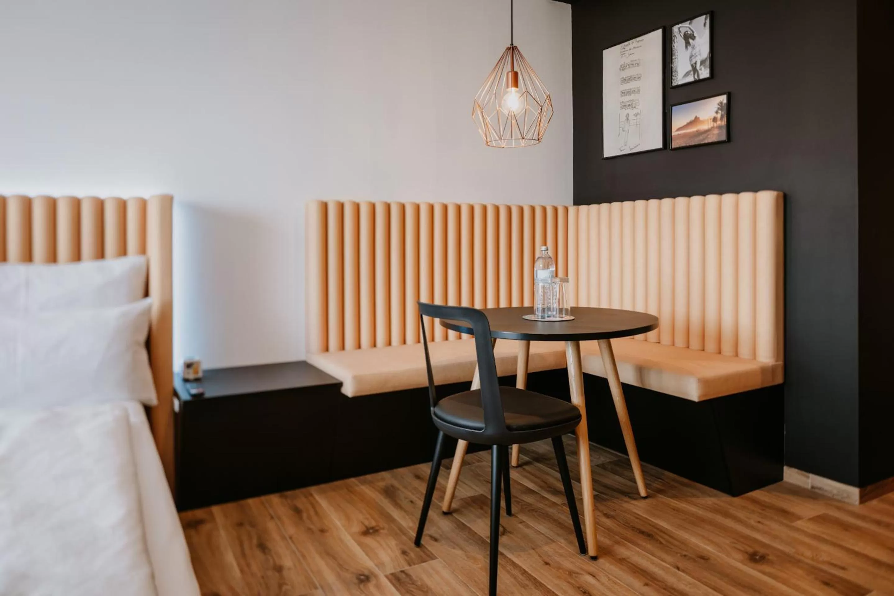 Seating area, Bed in Rioca Vienna Posto 2