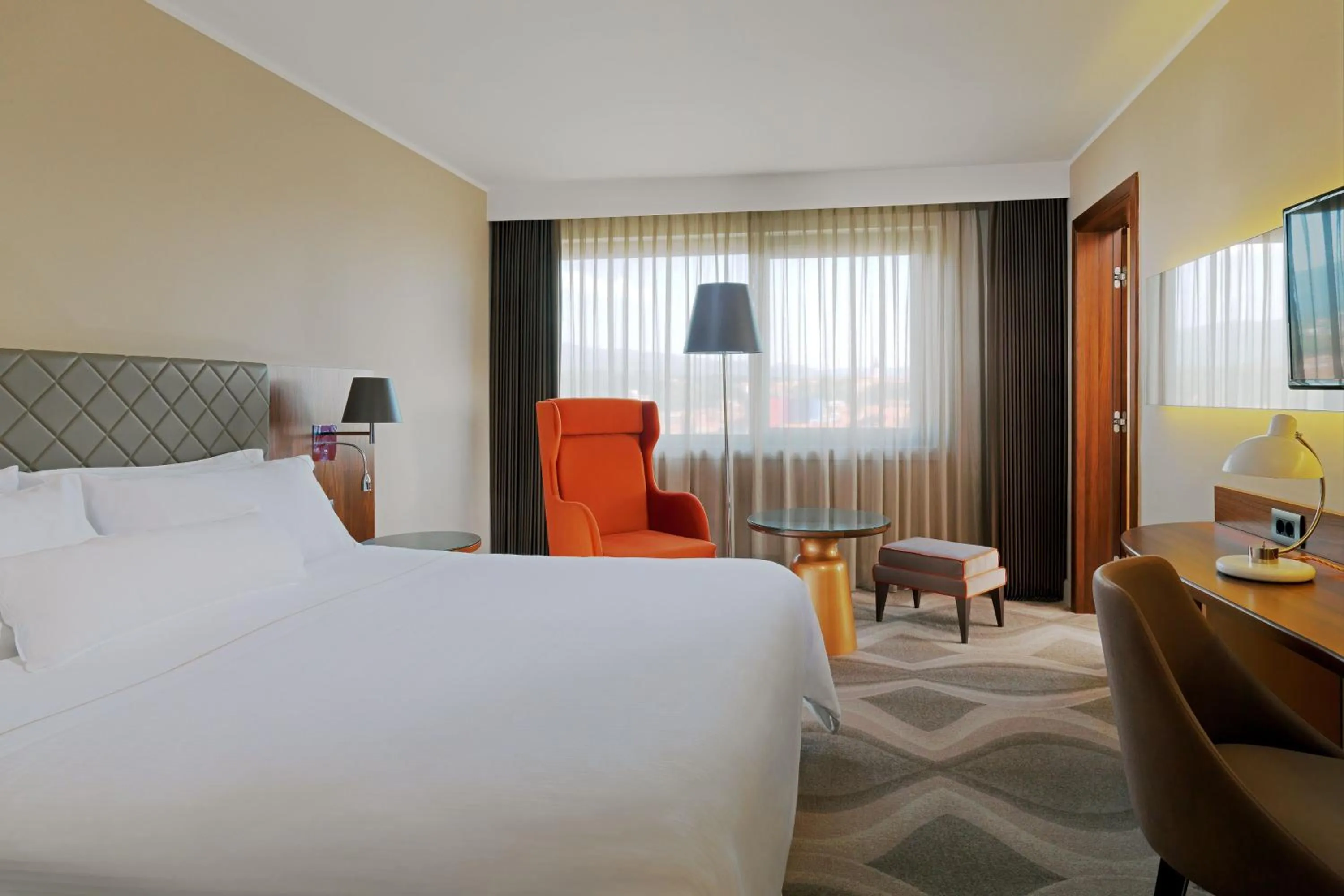 Photo of the whole room, Bed in The Westin Zagreb